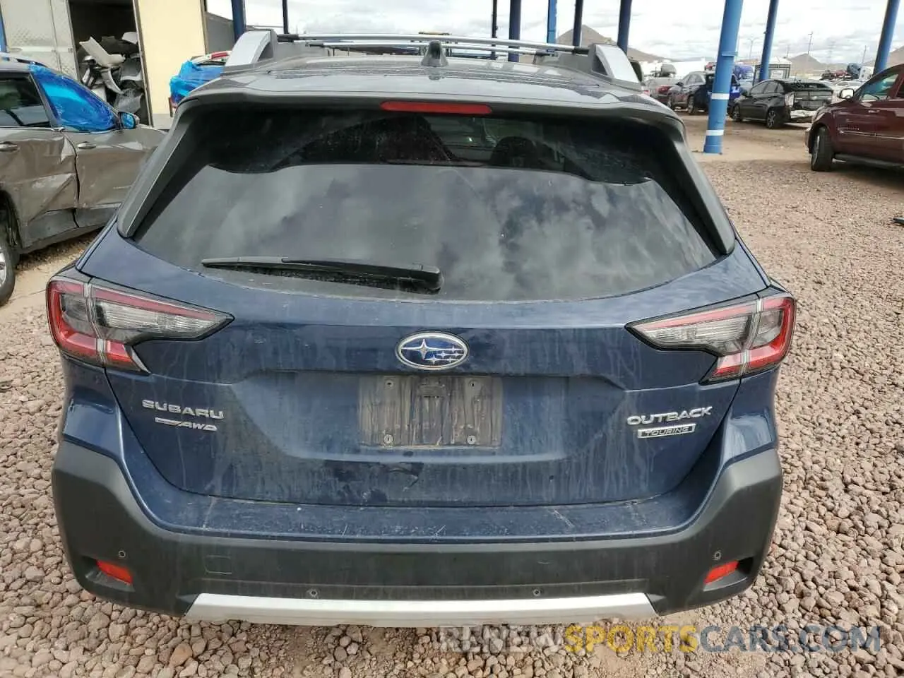 6 Photograph of a damaged car 4S4BTAPC8R3100196 SUBARU OUTBACK 2024