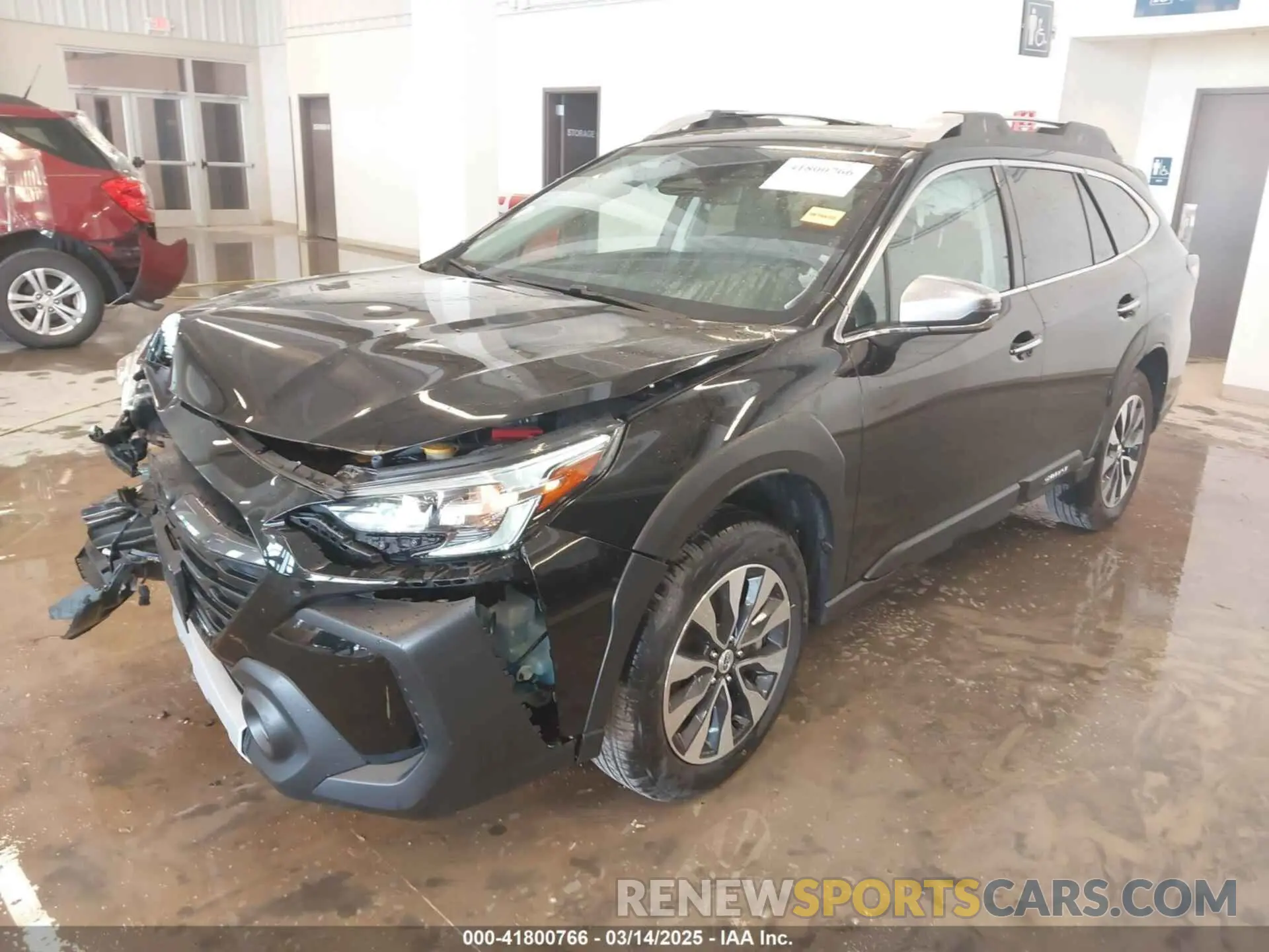 2 Photograph of a damaged car 4S4BTAPC8R3277590 SUBARU OUTBACK 2024
