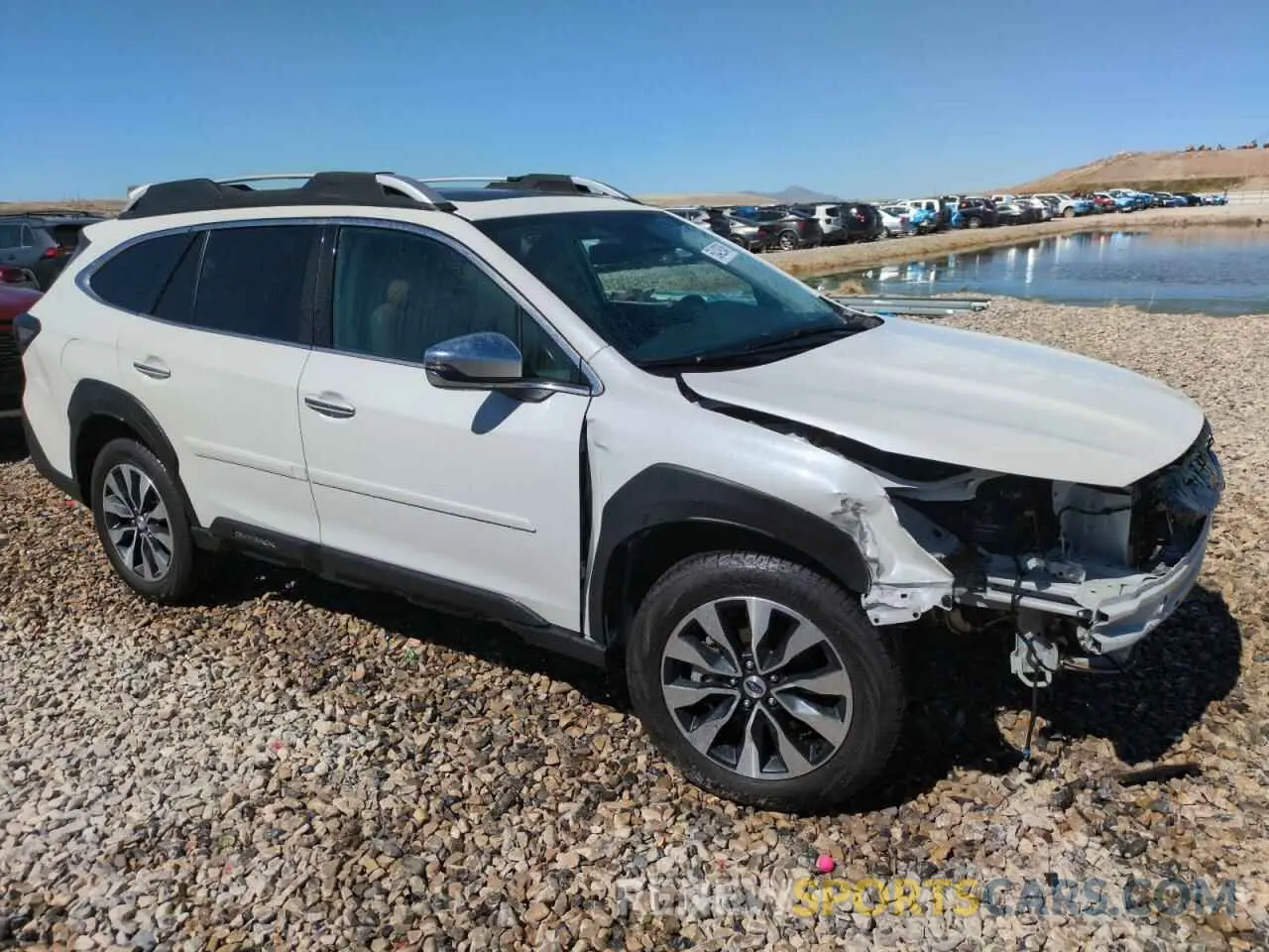 4 Photograph of a damaged car 4S4BTAPCXR3257650 SUBARU OUTBACK 2024