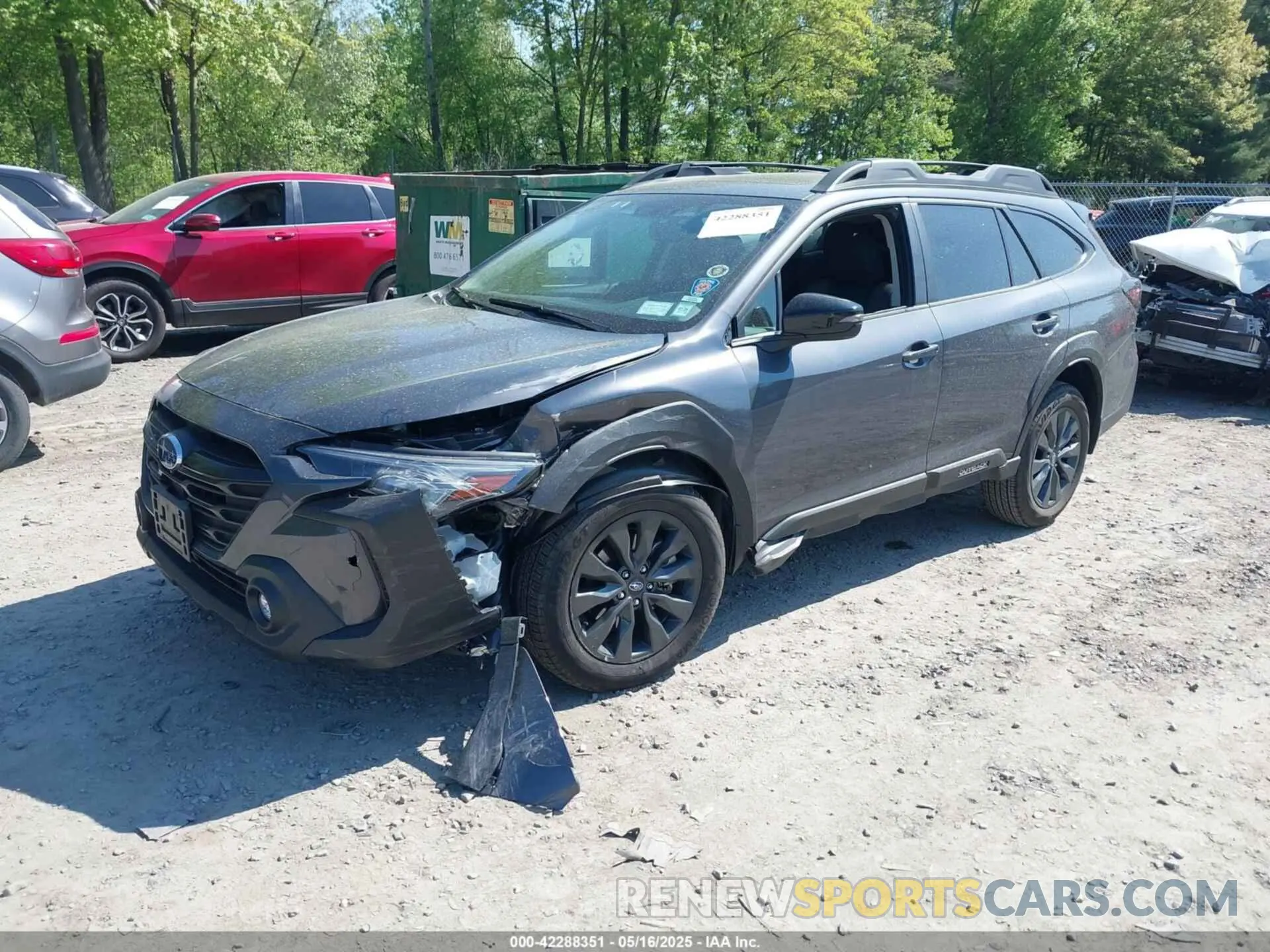 2 Photograph of a damaged car 4S4BTGLD1R3184539 SUBARU OUTBACK 2024