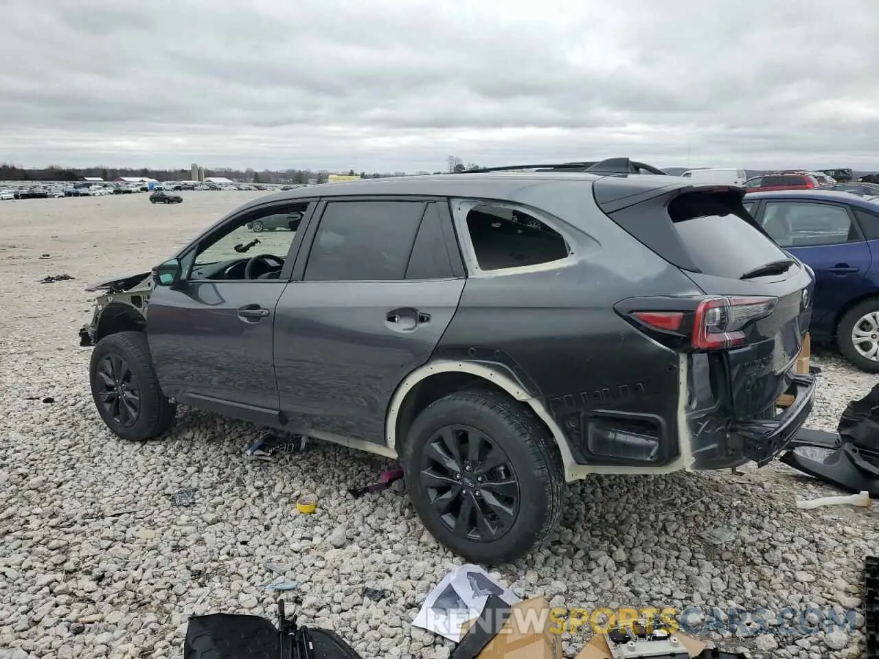 2 Photograph of a damaged car 4S4BTGLD7R3260586 SUBARU OUTBACK 2024