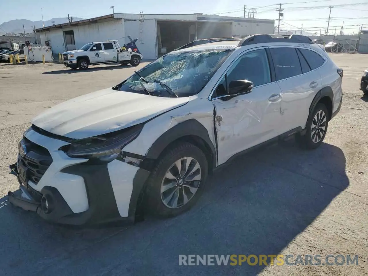 1 Photograph of a damaged car 4S4BTGND1R3135645 SUBARU OUTBACK 2024