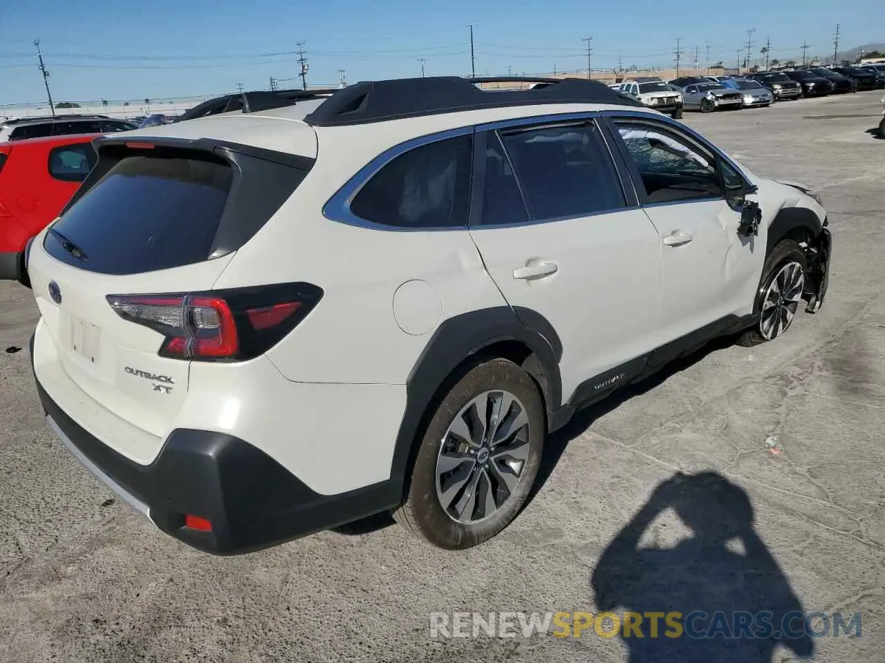 3 Photograph of a damaged car 4S4BTGND1R3135645 SUBARU OUTBACK 2024
