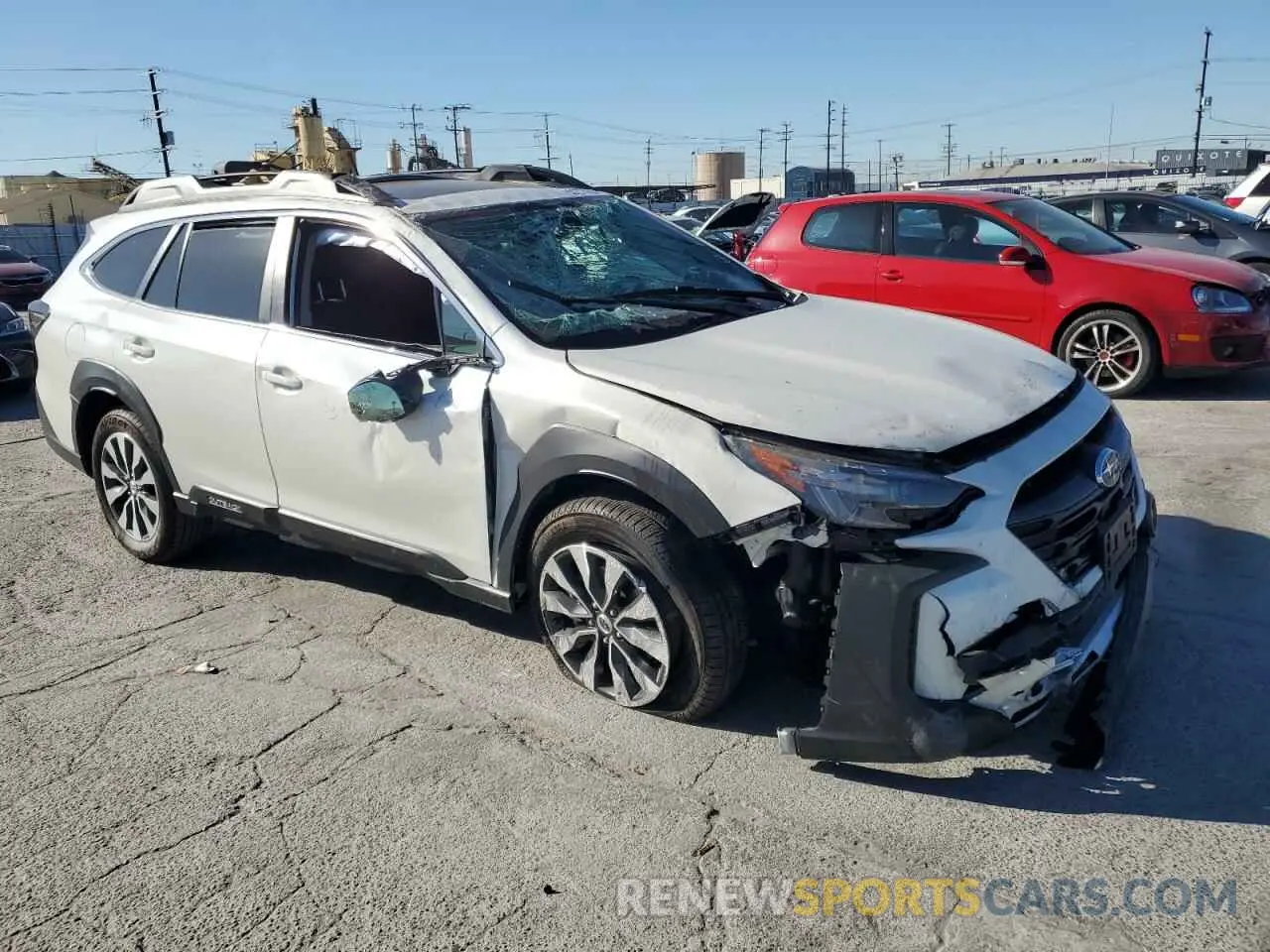 4 Photograph of a damaged car 4S4BTGND1R3135645 SUBARU OUTBACK 2024