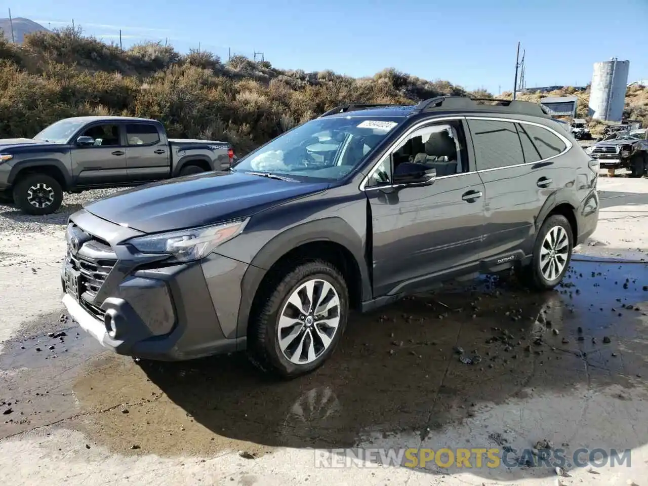 1 Photograph of a damaged car 4S4BTGND1R3180245 SUBARU OUTBACK 2024