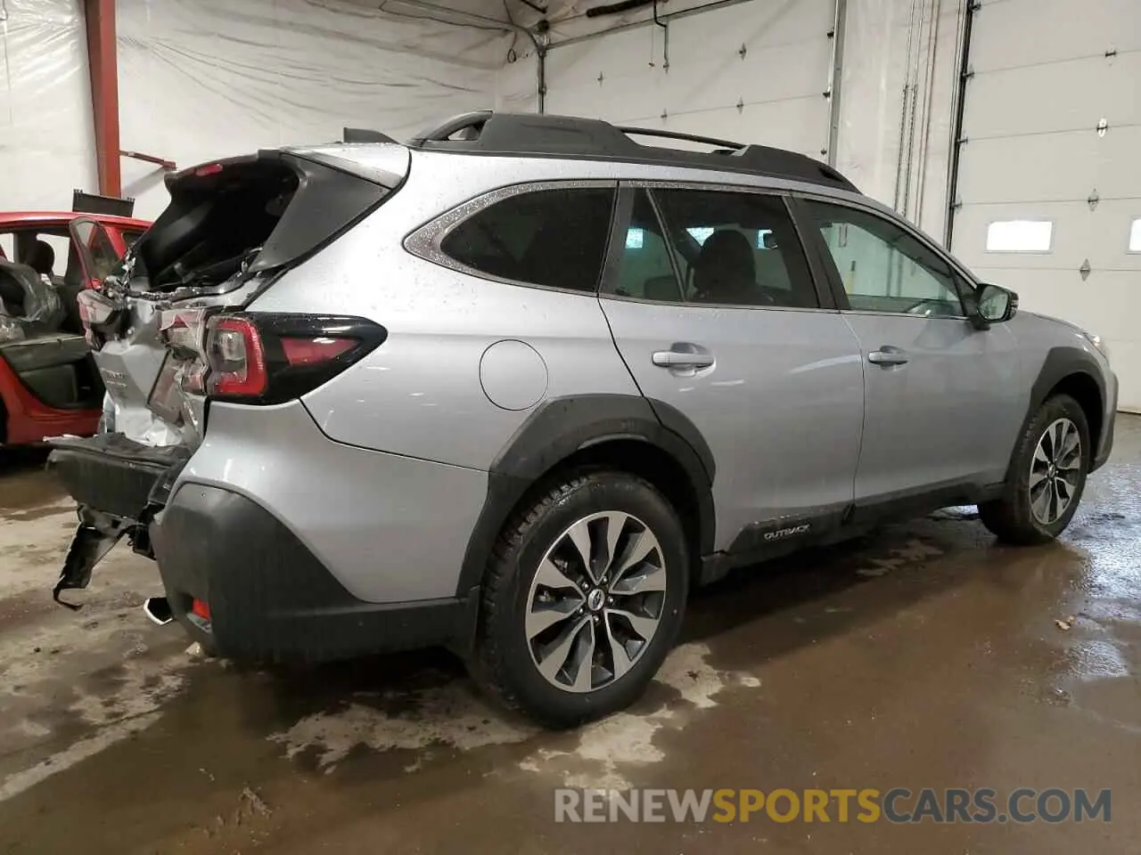 3 Photograph of a damaged car 4S4BTGND2R3242638 SUBARU OUTBACK 2024