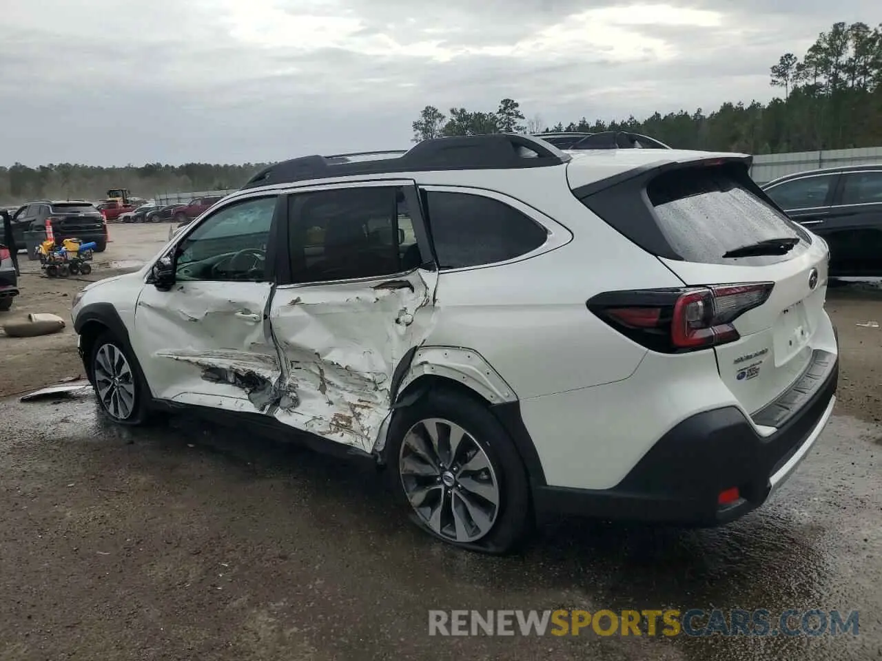 2 Photograph of a damaged car 4S4BTGND3R3265233 SUBARU OUTBACK 2024