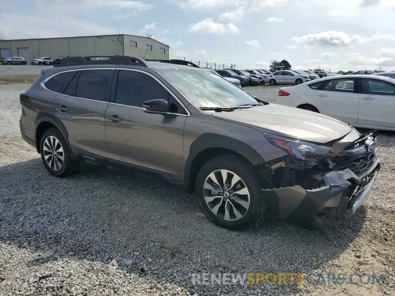 4 Photograph of a damaged car 4S4BTGND4R3165786 SUBARU OUTBACK 2024