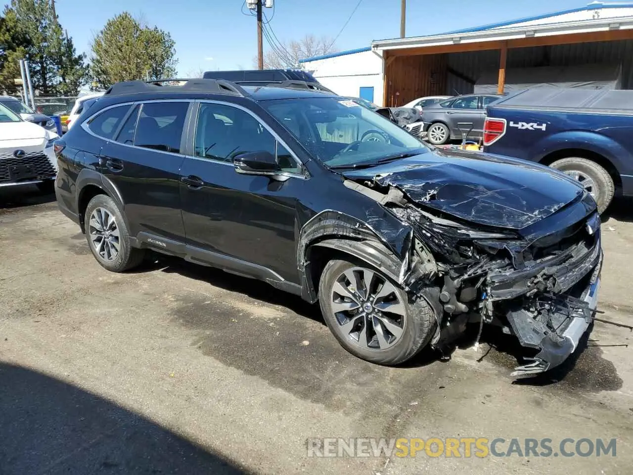 4 Photograph of a damaged car 4S4BTGND5R3290280 SUBARU OUTBACK 2024