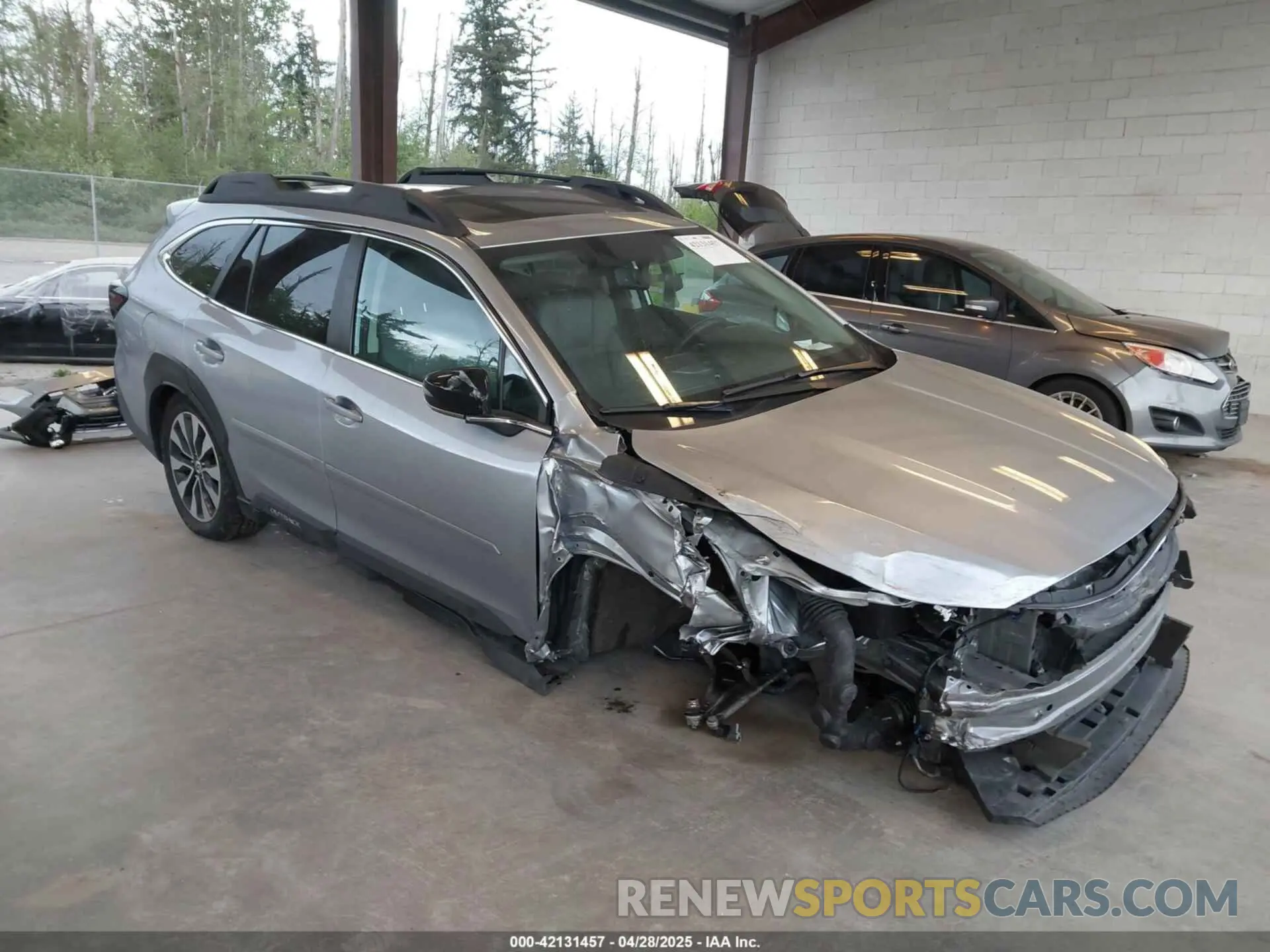 1 Photograph of a damaged car 4S4BTGND6R3287873 SUBARU OUTBACK 2024