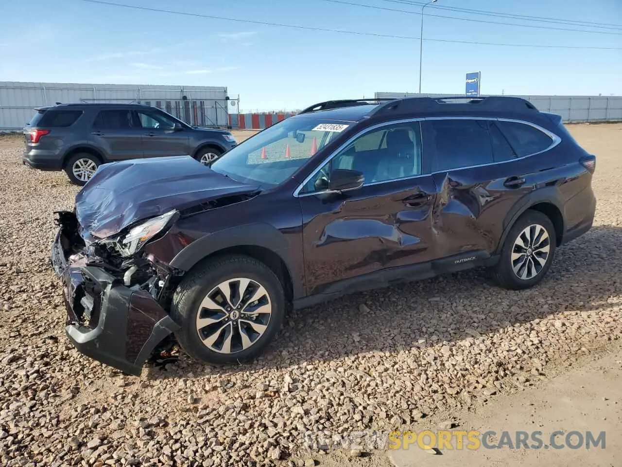 1 Photograph of a damaged car 4S4BTGND9R3260926 SUBARU OUTBACK 2024