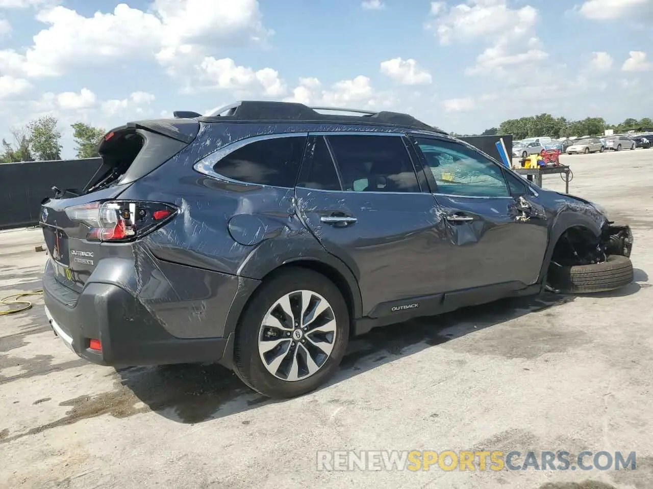 3 Photograph of a damaged car 4S4BTGPD0R3239072 SUBARU OUTBACK 2024