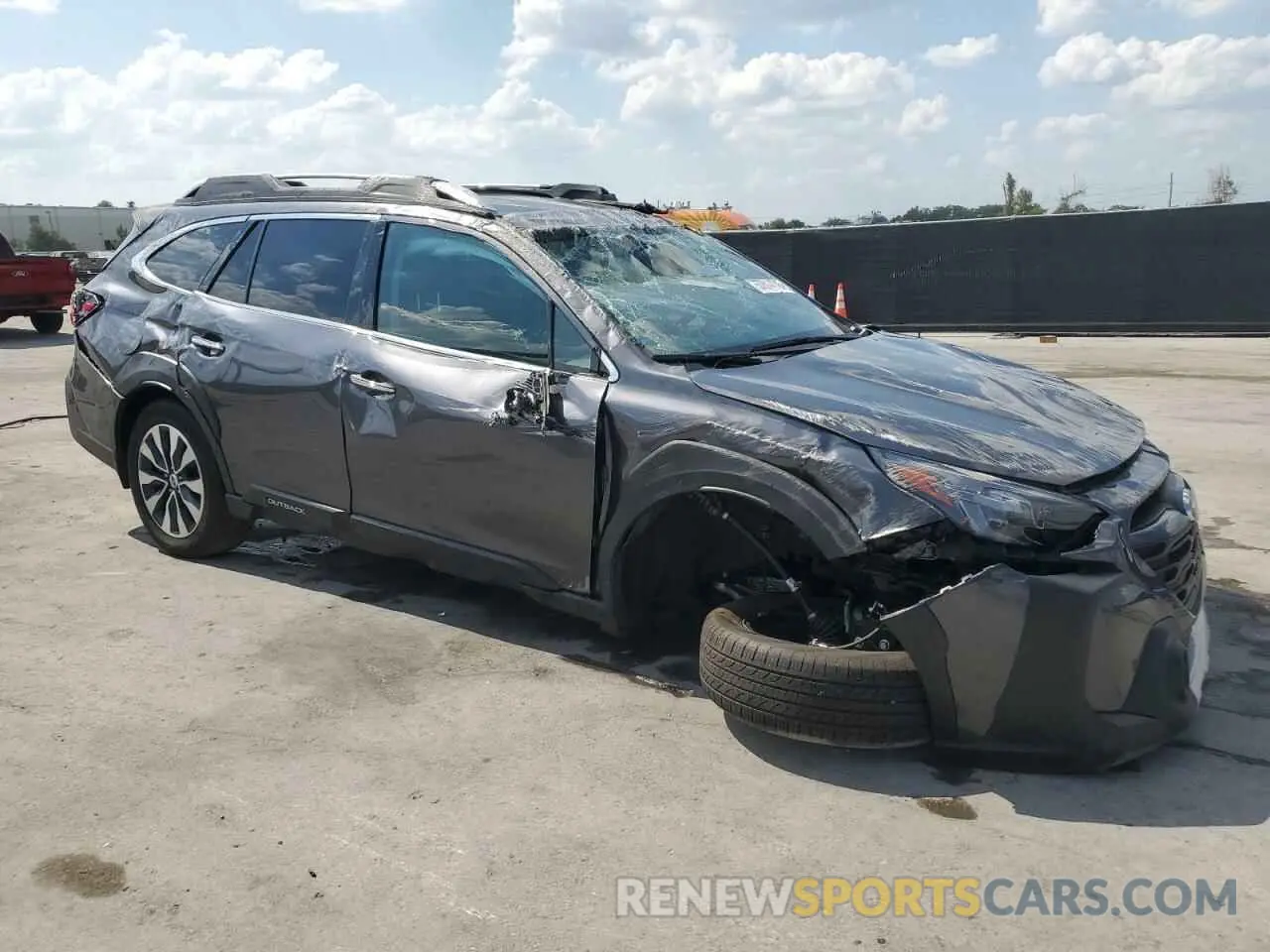 4 Photograph of a damaged car 4S4BTGPD0R3239072 SUBARU OUTBACK 2024