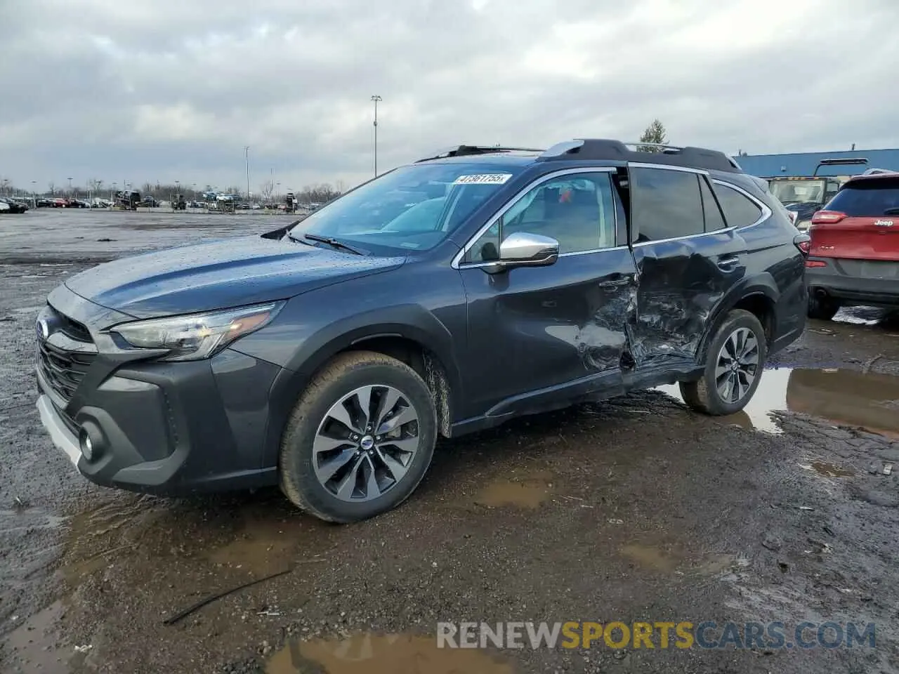 1 Photograph of a damaged car 4S4BTGPD1R3173471 SUBARU OUTBACK 2024