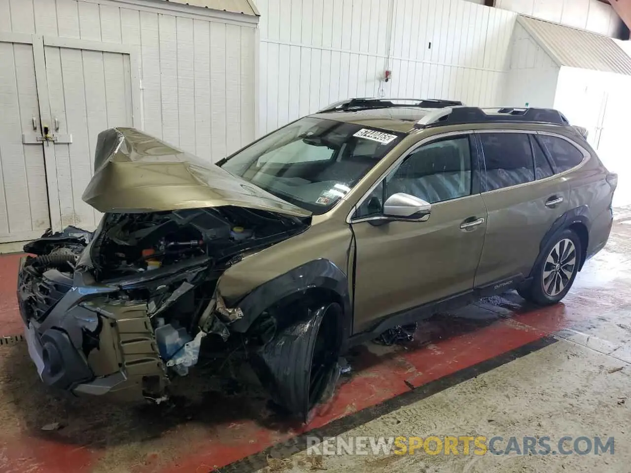 1 Photograph of a damaged car 4S4BTGPD2R3126529 SUBARU OUTBACK 2024