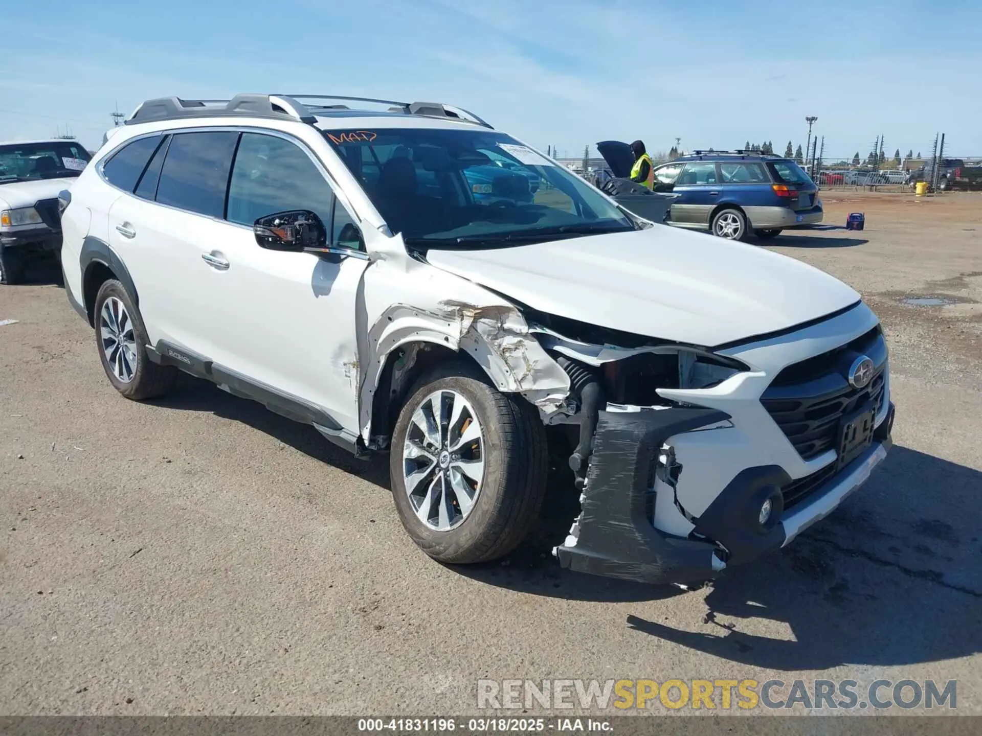 1 Photograph of a damaged car 4S4BTGPD3R3179353 SUBARU OUTBACK 2024