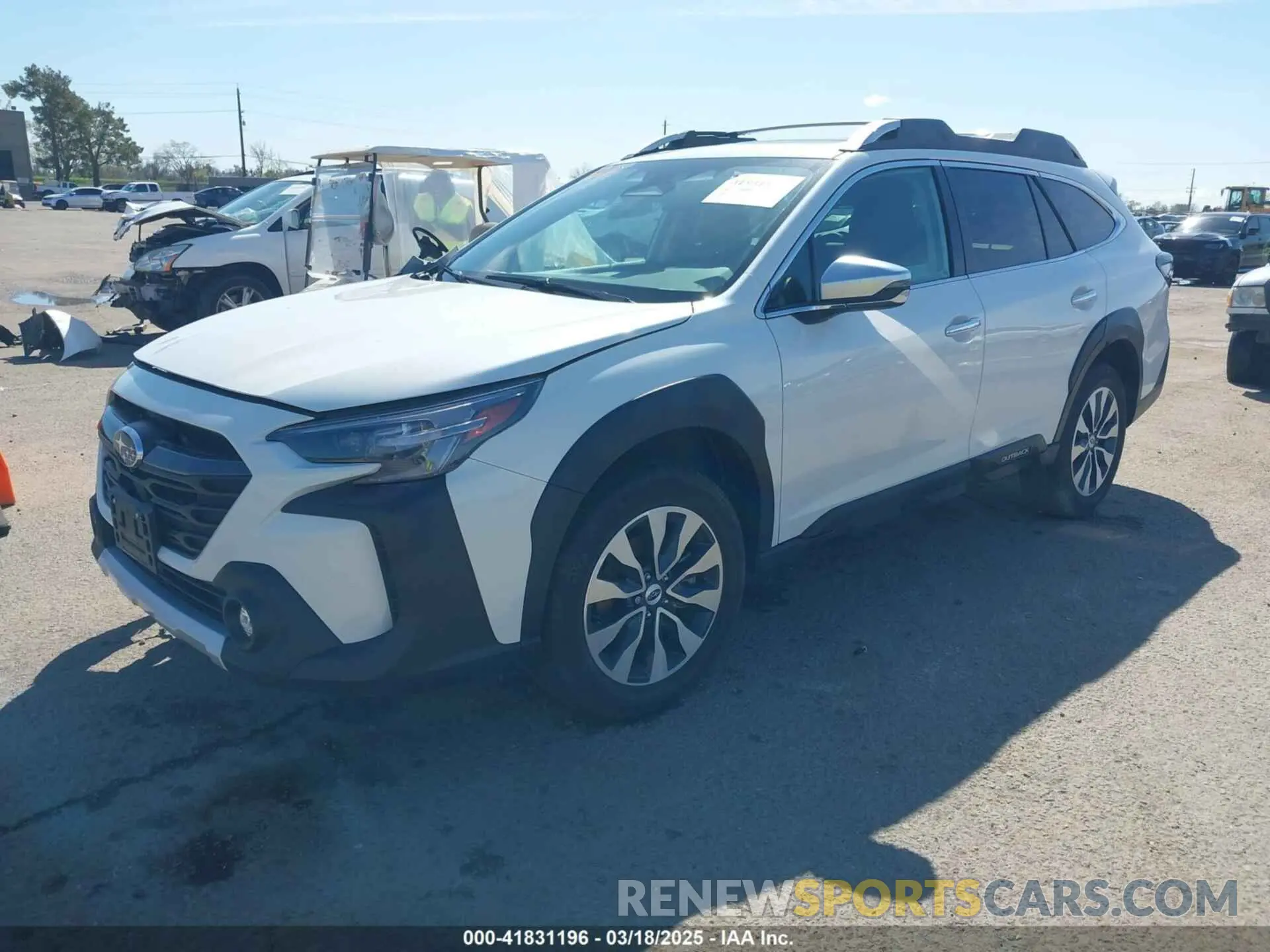 2 Photograph of a damaged car 4S4BTGPD3R3179353 SUBARU OUTBACK 2024