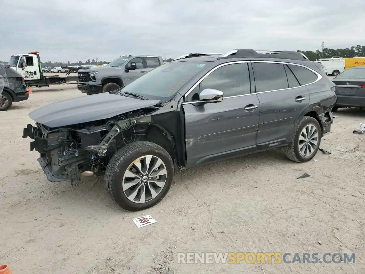 1 Photograph of a damaged car 4S4BTGPD4R3260877 SUBARU OUTBACK 2024