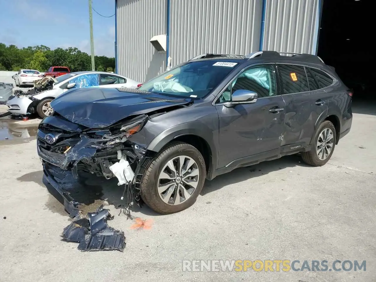 1 Photograph of a damaged car 4S4BTGPD5R3257325 SUBARU OUTBACK 2024