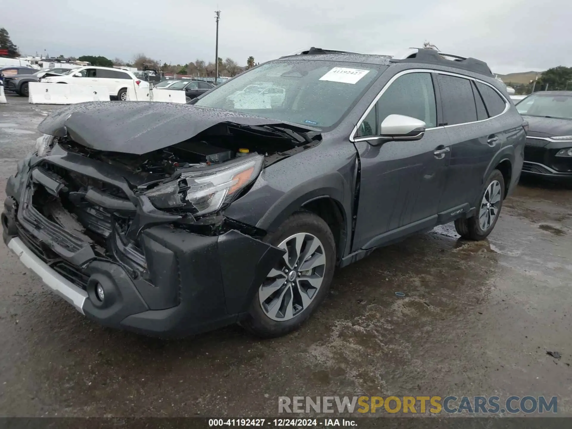 2 Photograph of a damaged car 4S4BTGPD5R3280927 SUBARU OUTBACK 2024