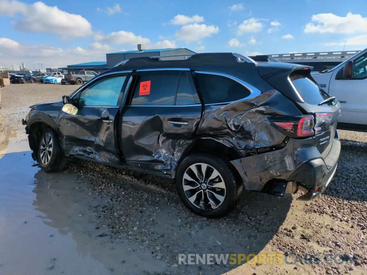 2 Photograph of a damaged car 4S4BTGPD7R3172793 SUBARU OUTBACK 2024