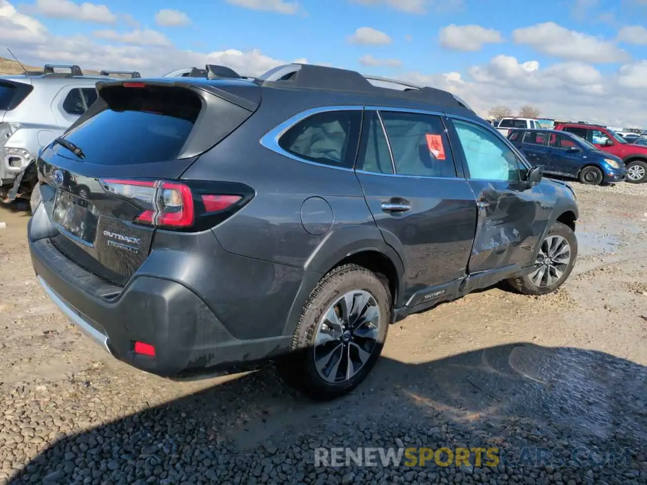3 Photograph of a damaged car 4S4BTGPD7R3172793 SUBARU OUTBACK 2024