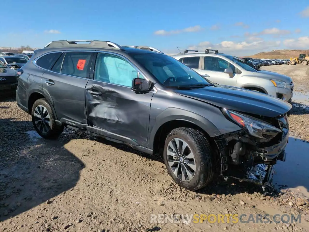 4 Photograph of a damaged car 4S4BTGPD7R3172793 SUBARU OUTBACK 2024
