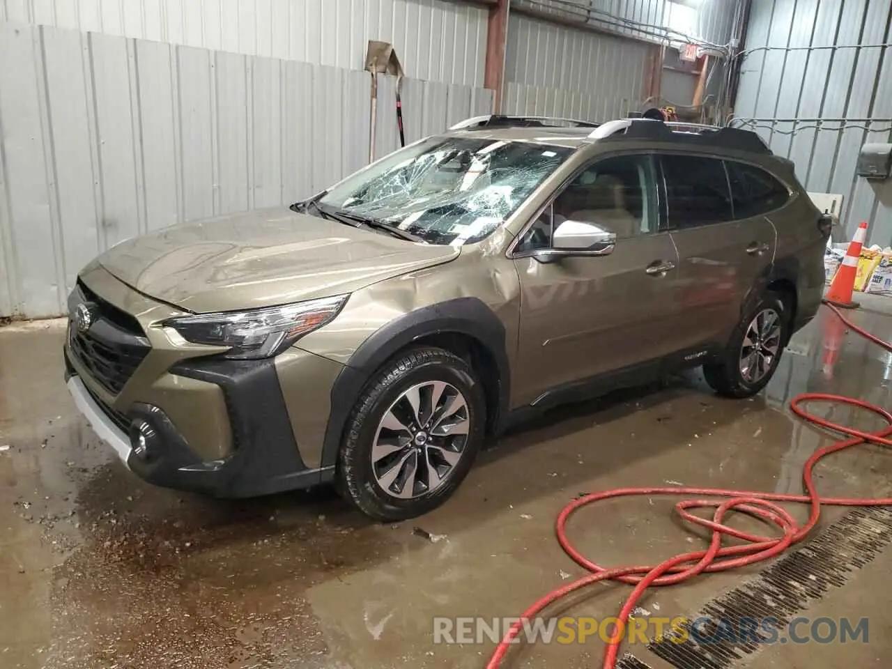 1 Photograph of a damaged car 4S4BTGPD8R3191112 SUBARU OUTBACK 2024