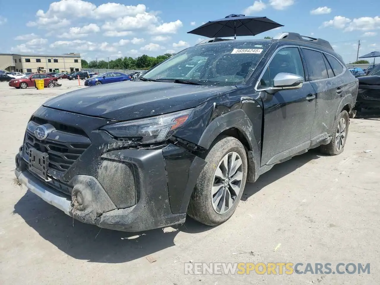 1 Photograph of a damaged car 4S4BTGPD8R3193765 SUBARU OUTBACK 2024