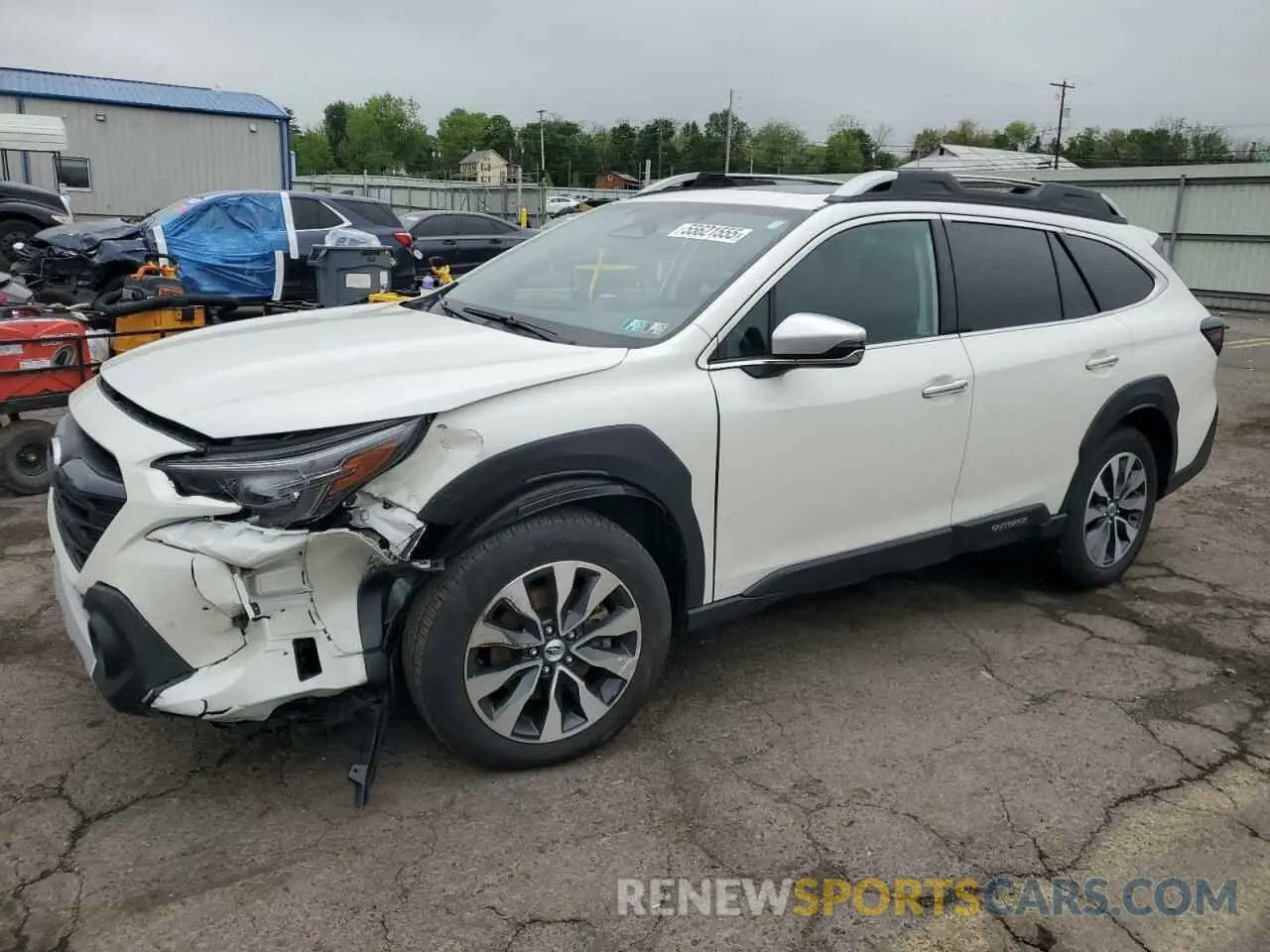 1 Photograph of a damaged car 4S4BTGPD9R3112529 SUBARU OUTBACK 2024