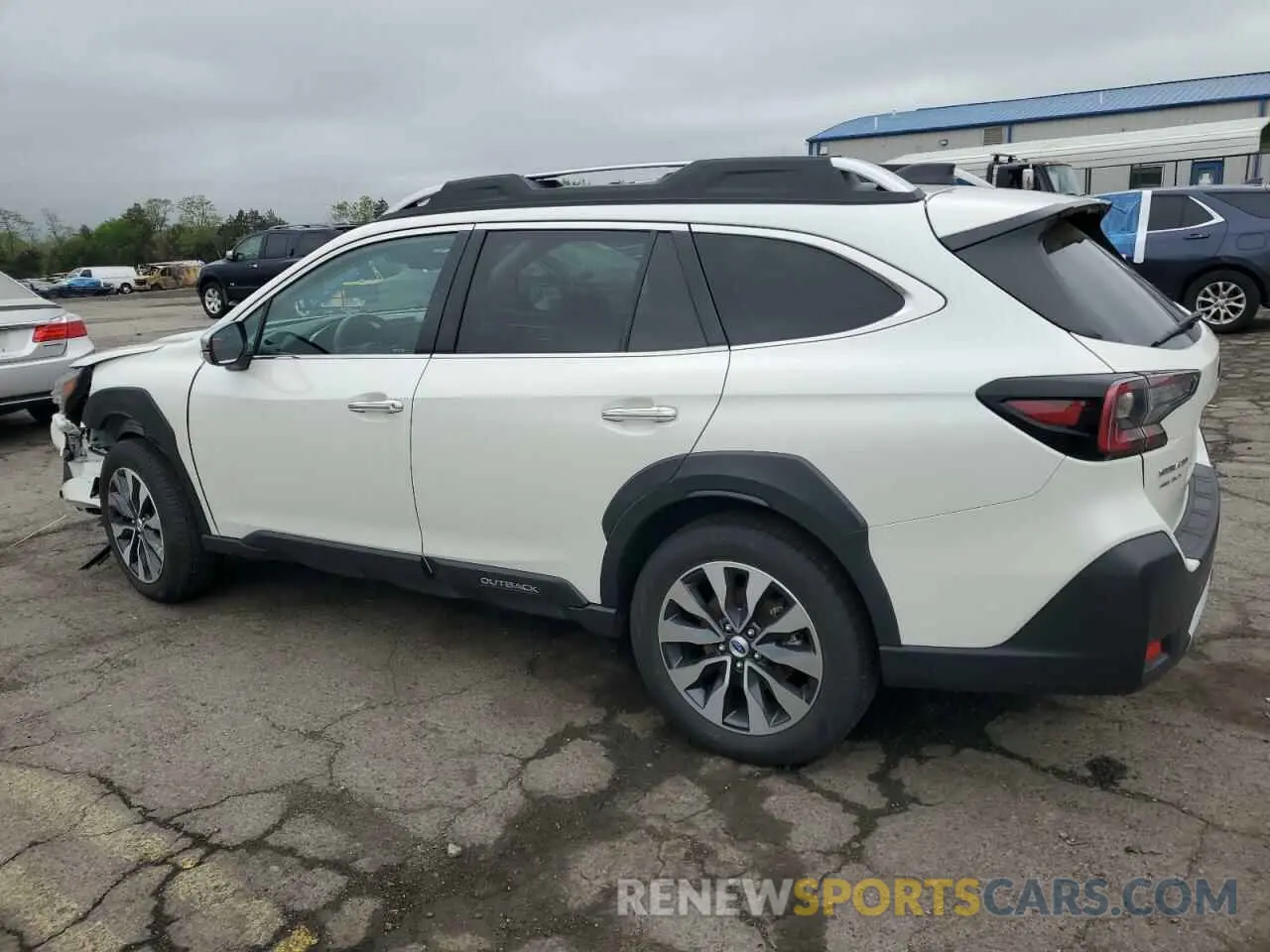 2 Photograph of a damaged car 4S4BTGPD9R3112529 SUBARU OUTBACK 2024