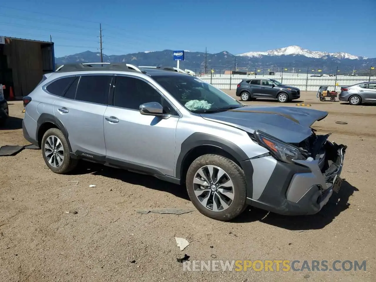 4 Photograph of a damaged car 4S4BTGPDXR3293818 SUBARU OUTBACK 2024