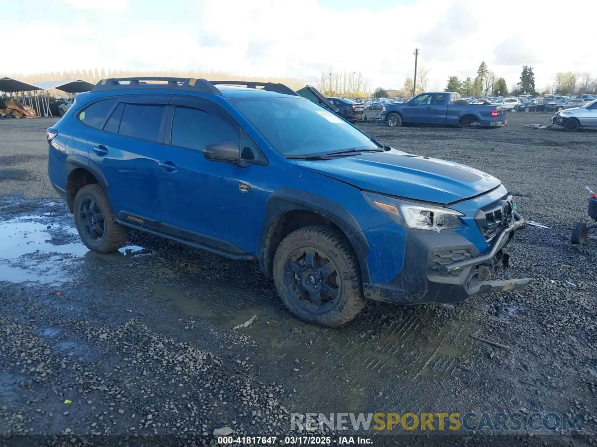 1 Photograph of a damaged car 4S4BTGUD6R3161028 SUBARU OUTBACK 2024