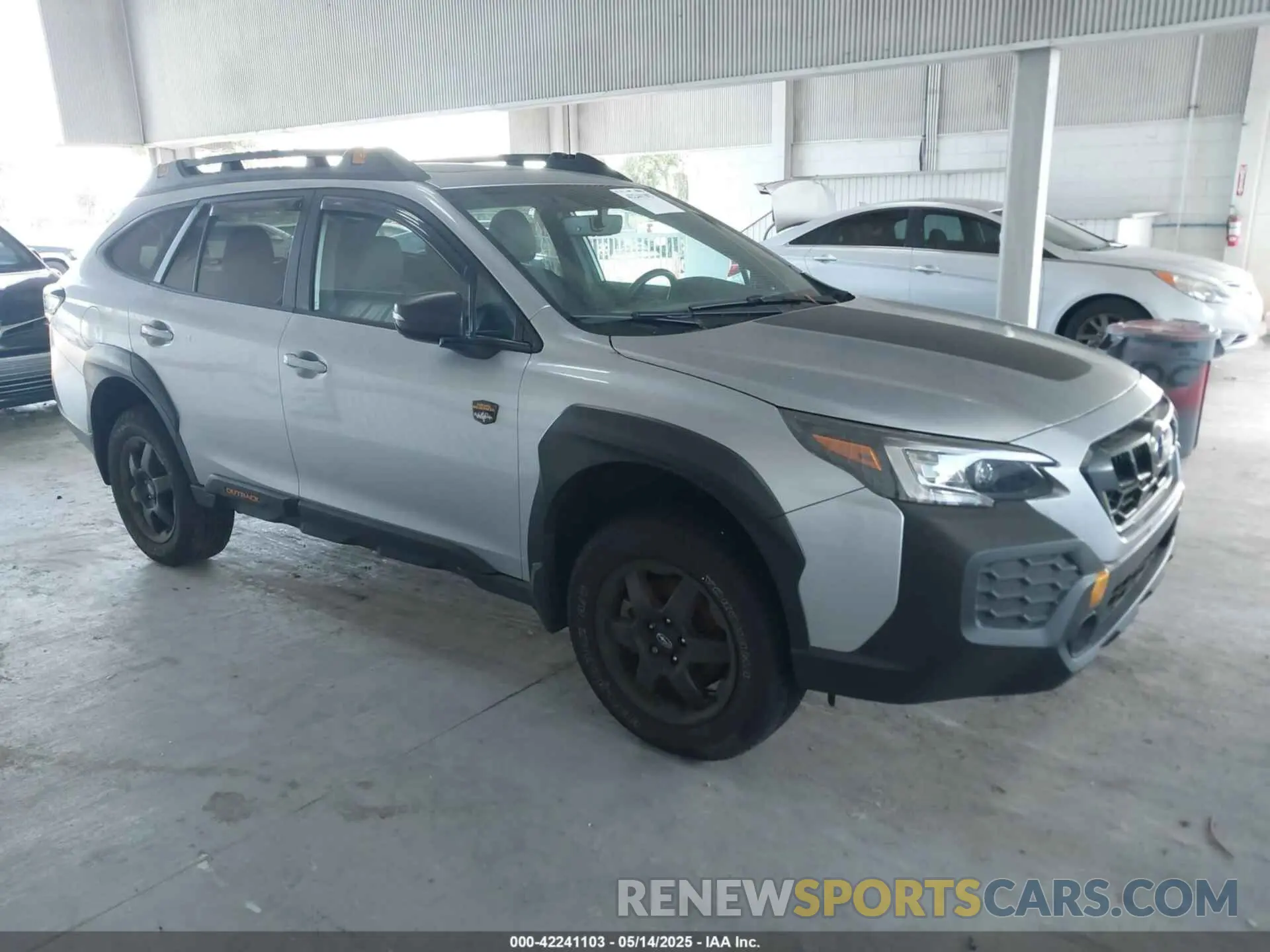 1 Photograph of a damaged car 4S4BTGUD7R3190439 SUBARU OUTBACK 2024