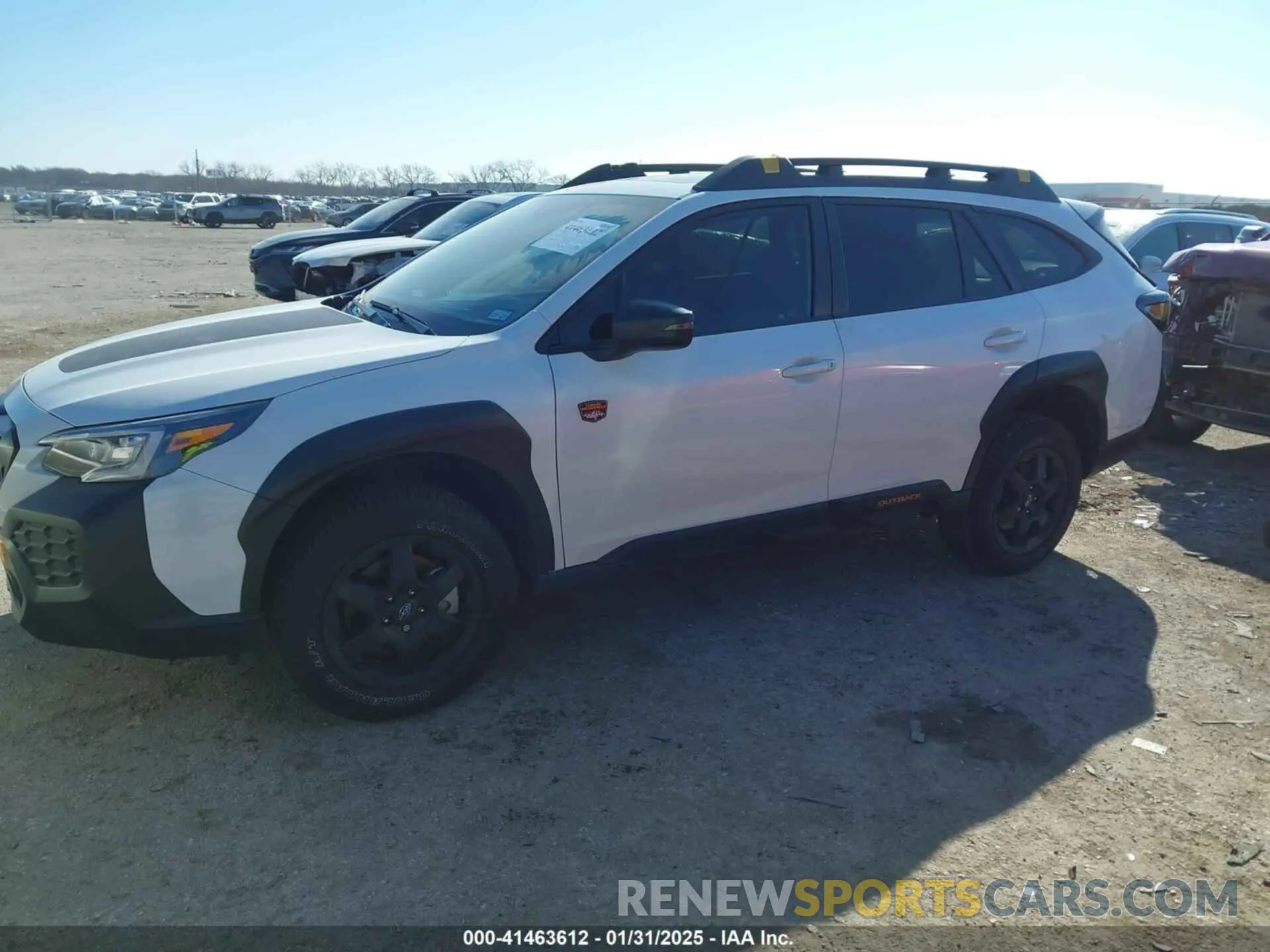 2 Photograph of a damaged car 4S4BTGUD8R3283129 SUBARU OUTBACK 2024