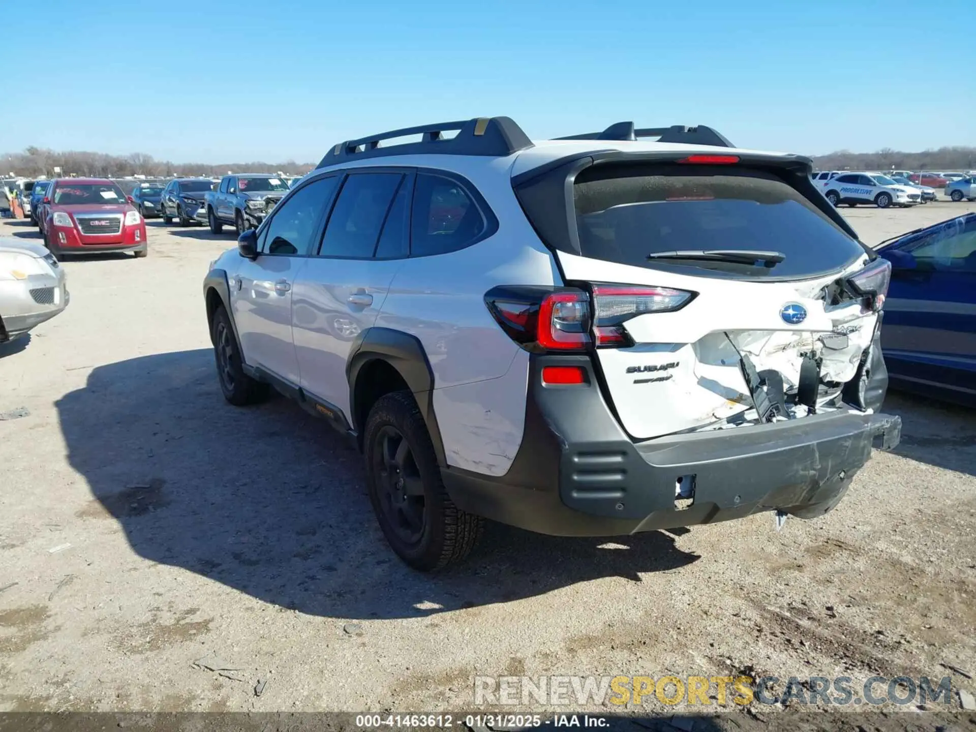 3 Photograph of a damaged car 4S4BTGUD8R3283129 SUBARU OUTBACK 2024
