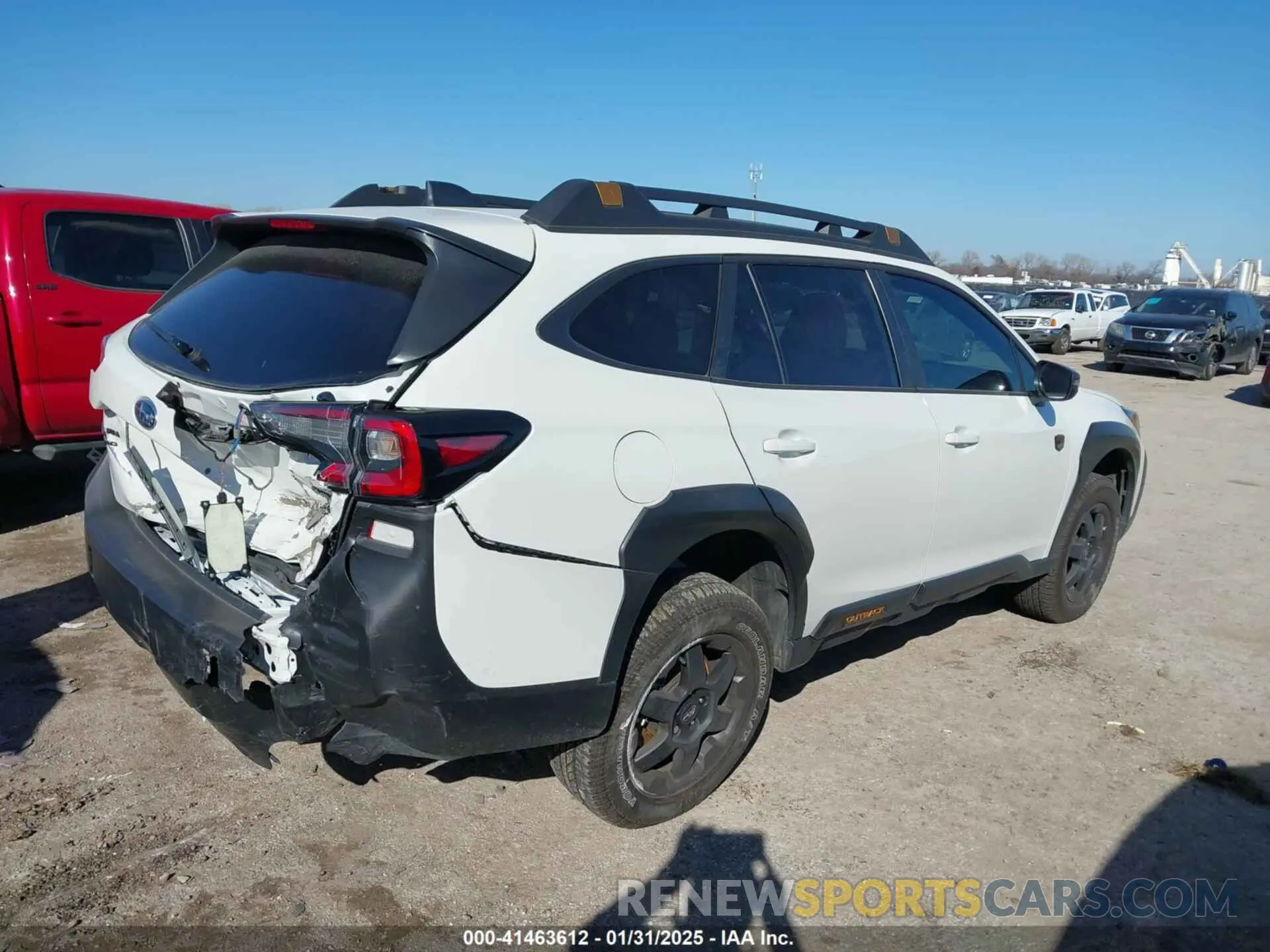 4 Photograph of a damaged car 4S4BTGUD8R3283129 SUBARU OUTBACK 2024