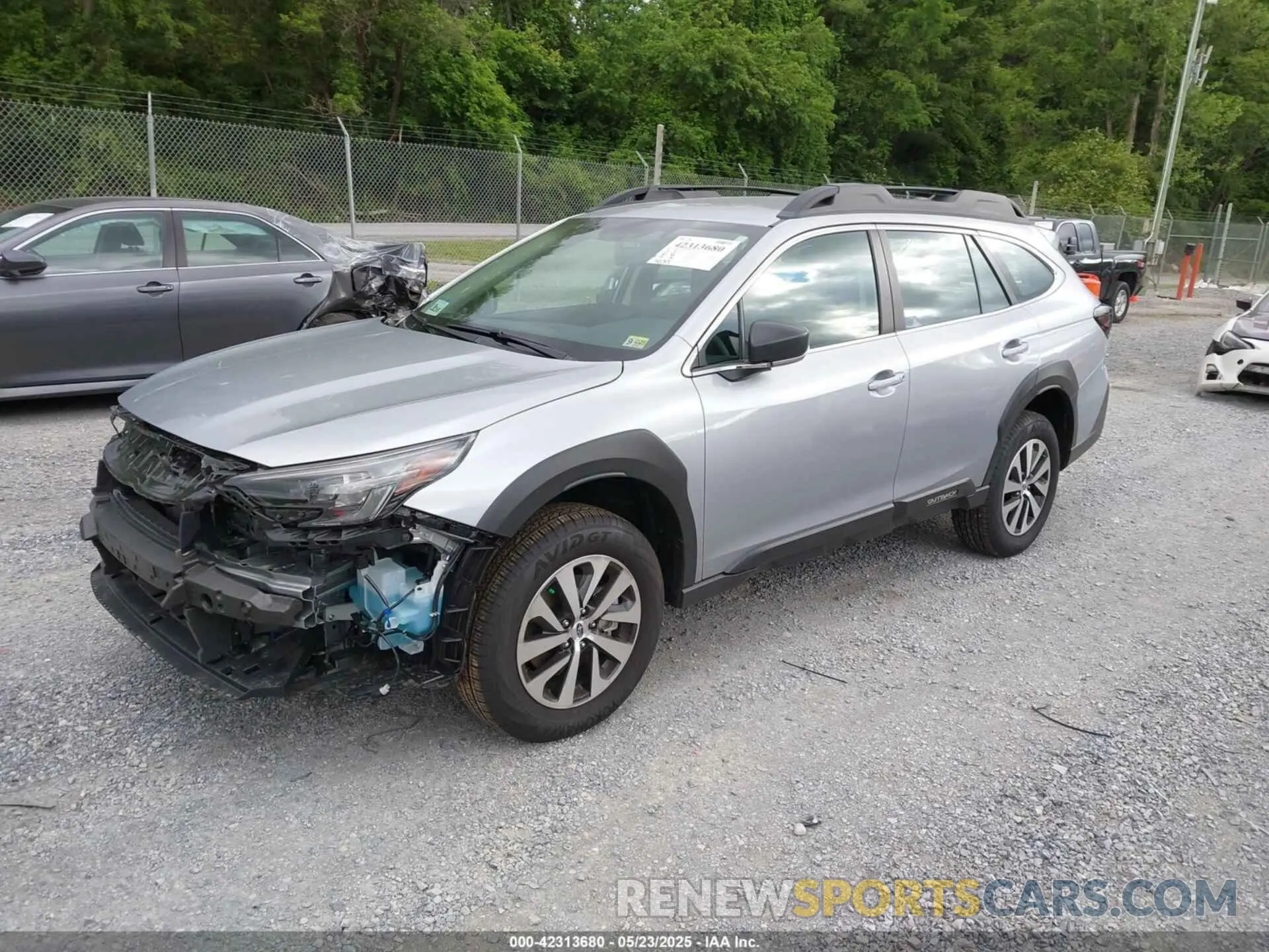 2 Photograph of a damaged car 4S4BTAAC9S3138891 SUBARU OUTBACK 2025