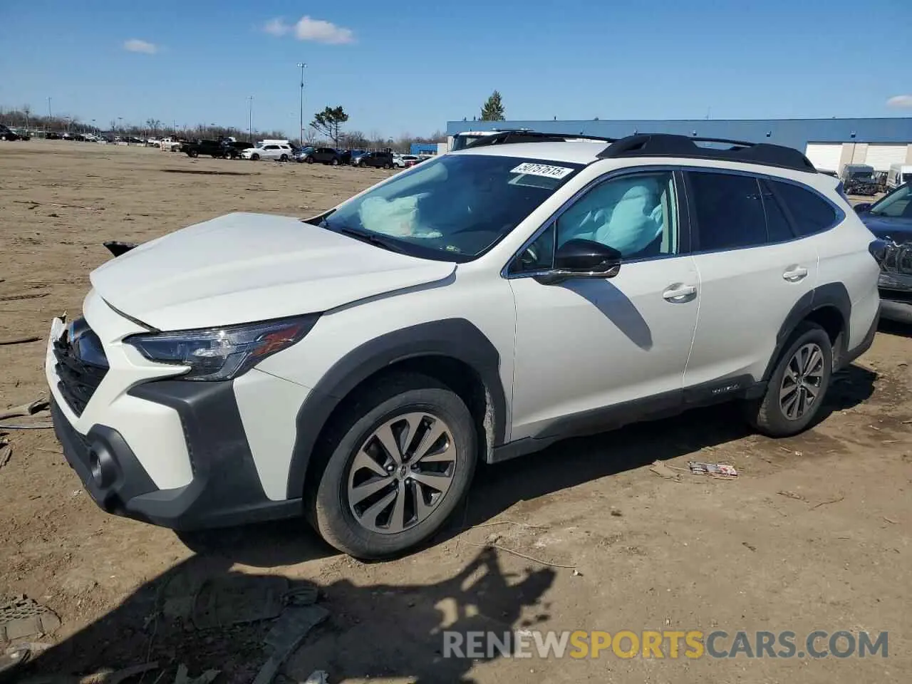 1 Photograph of a damaged car 4S4BTACC5S3108333 SUBARU OUTBACK 2025