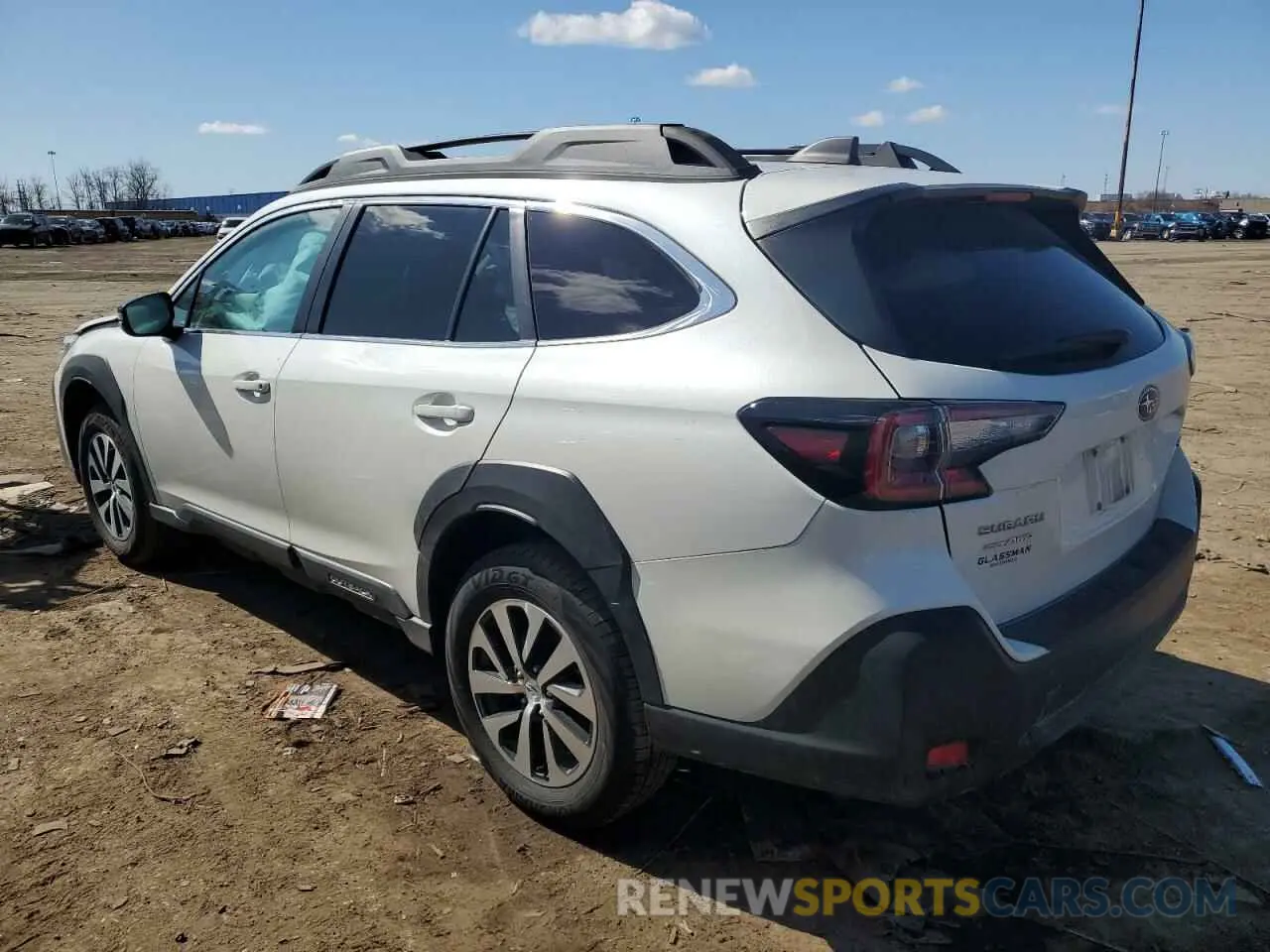 2 Photograph of a damaged car 4S4BTACC5S3108333 SUBARU OUTBACK 2025