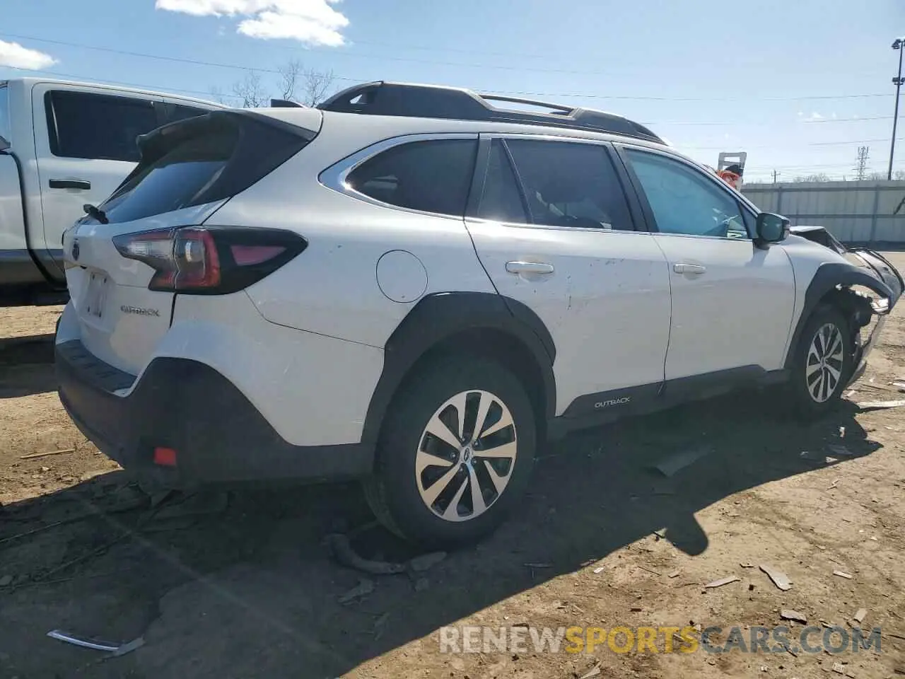 3 Photograph of a damaged car 4S4BTACC5S3108333 SUBARU OUTBACK 2025