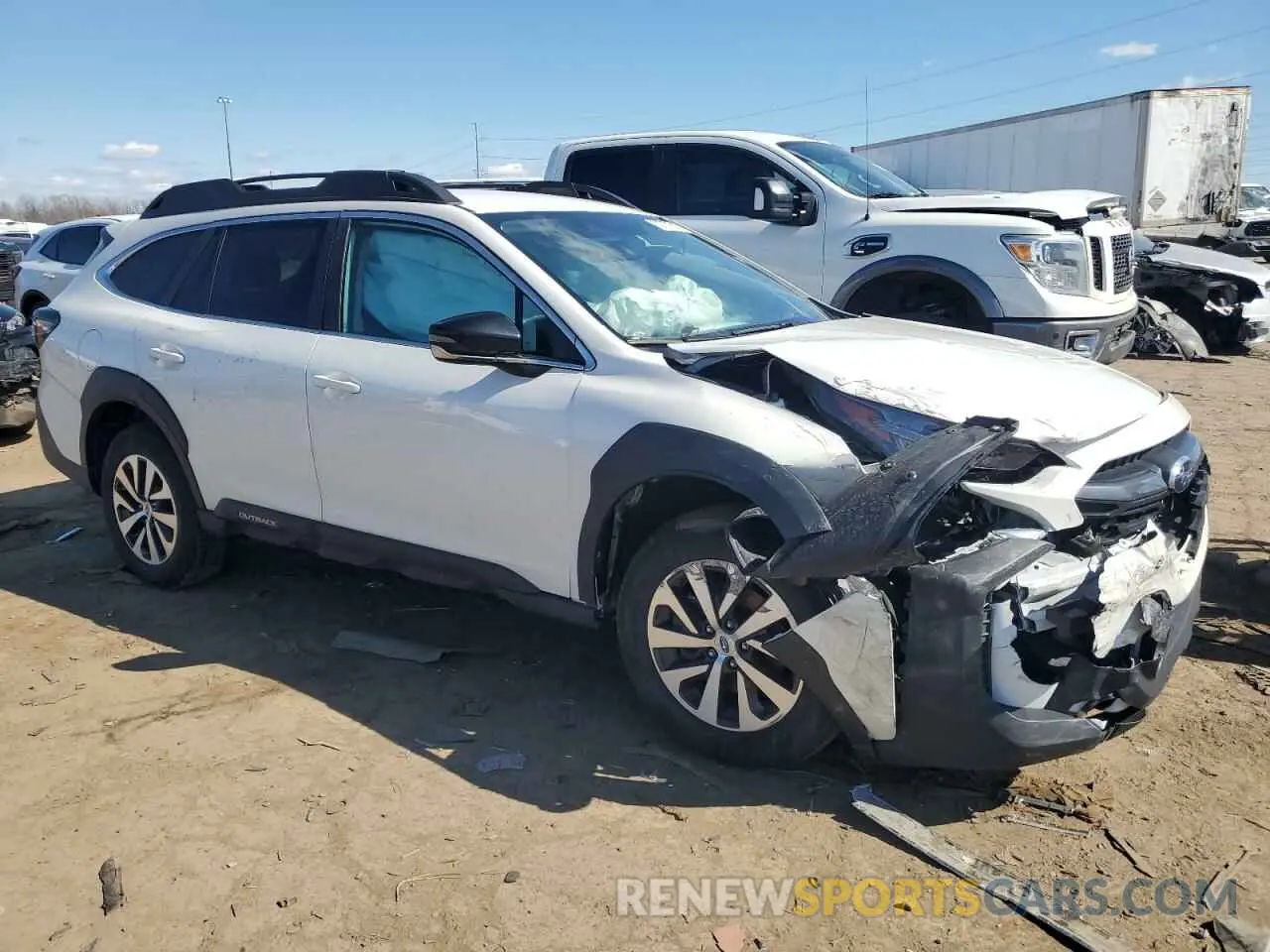 4 Photograph of a damaged car 4S4BTACC5S3108333 SUBARU OUTBACK 2025