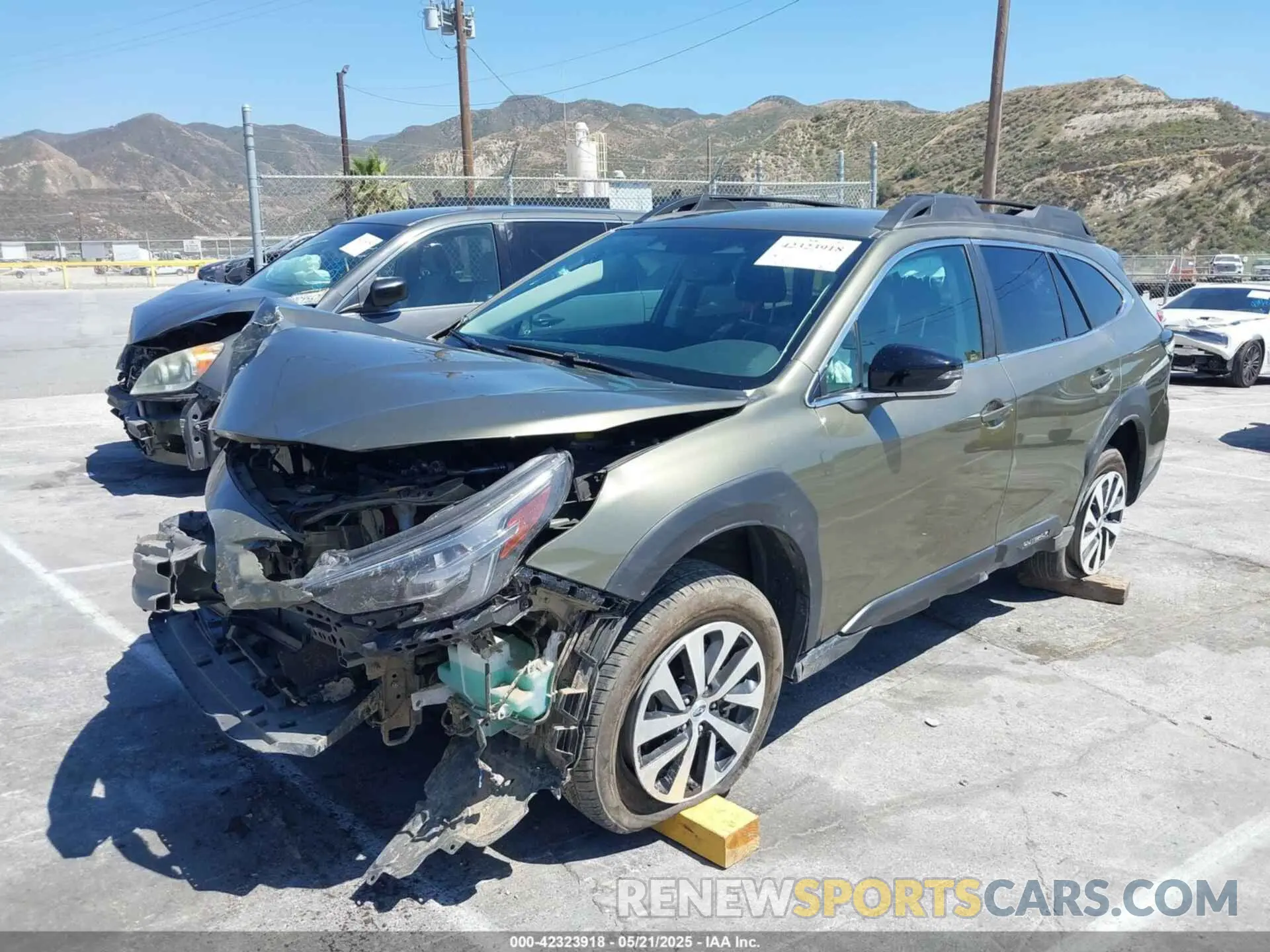 2 Photograph of a damaged car 4S4BTACC7S3130771 SUBARU OUTBACK 2025