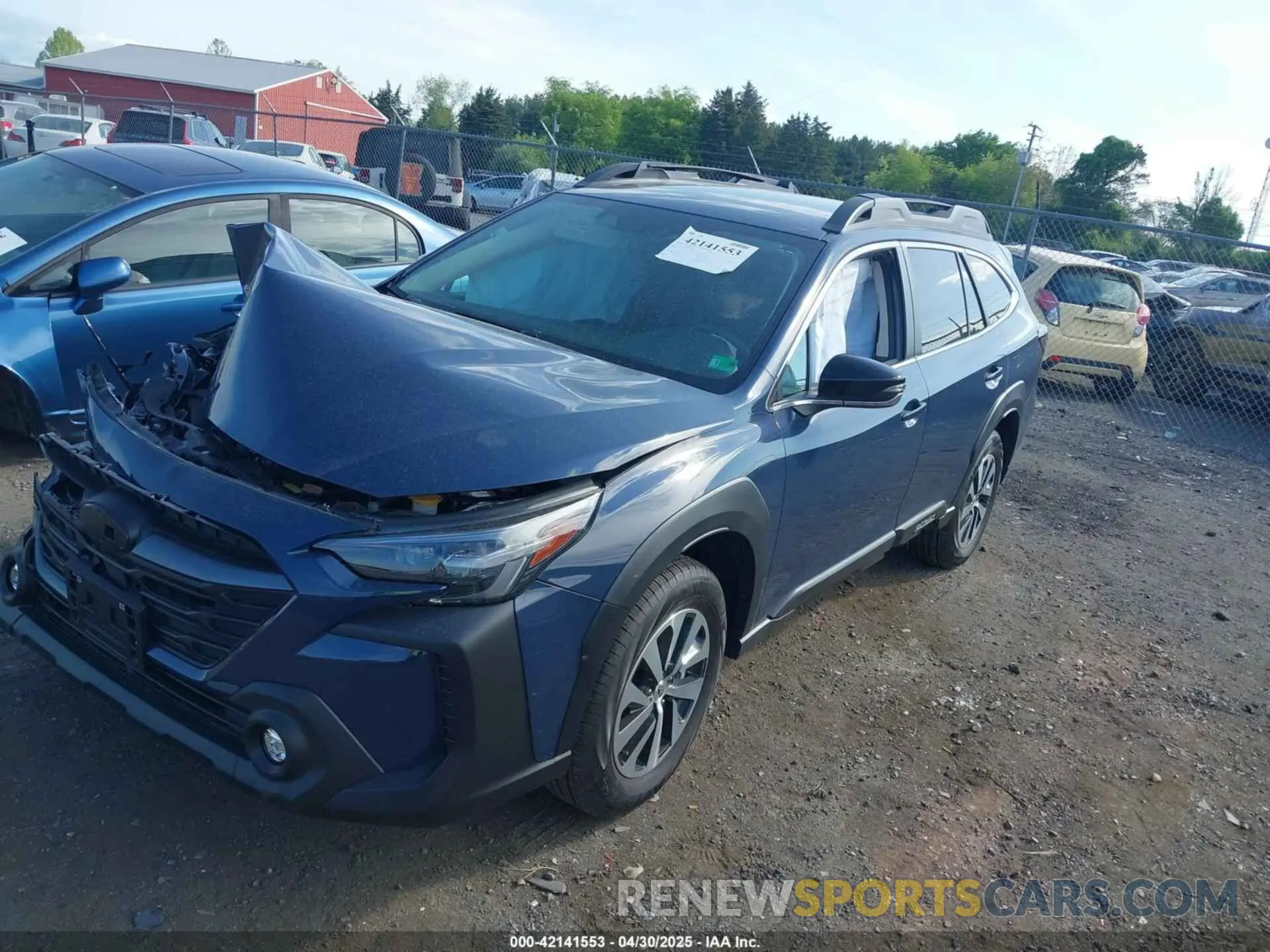 2 Photograph of a damaged car 4S4BTADC0S3113406 SUBARU OUTBACK 2025
