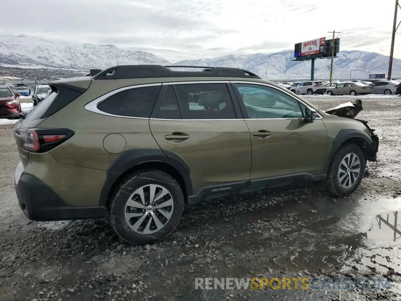 3 Photograph of a damaged car 4S4BTADC0S3117214 SUBARU OUTBACK 2025