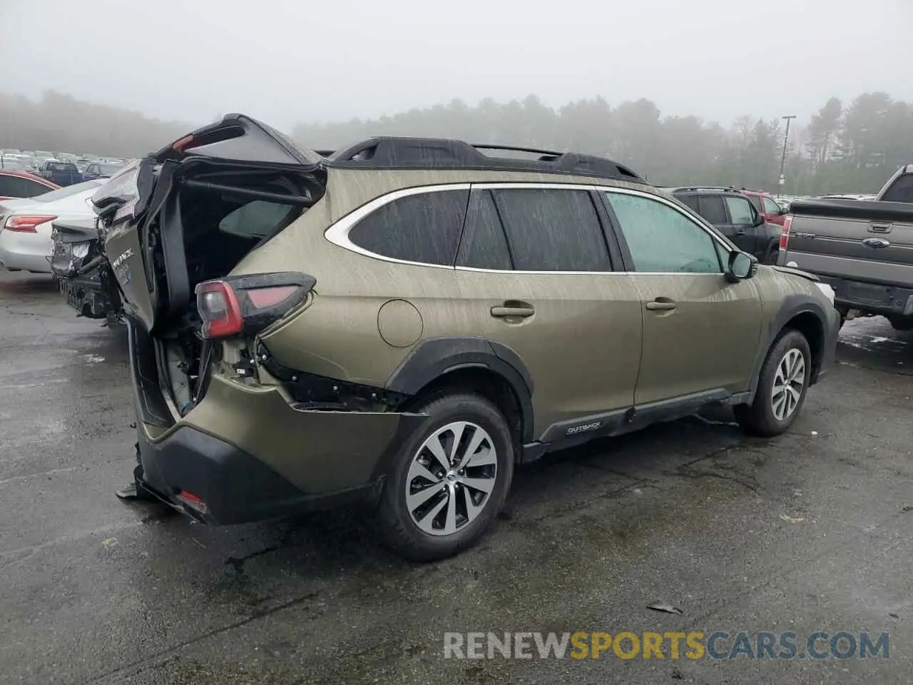 3 Photograph of a damaged car 4S4BTADC0S3187389 SUBARU OUTBACK 2025