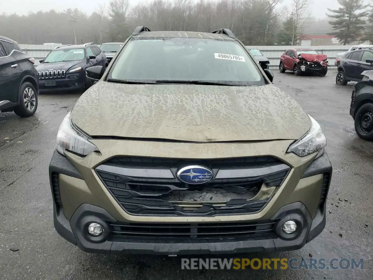 5 Photograph of a damaged car 4S4BTADC0S3187389 SUBARU OUTBACK 2025