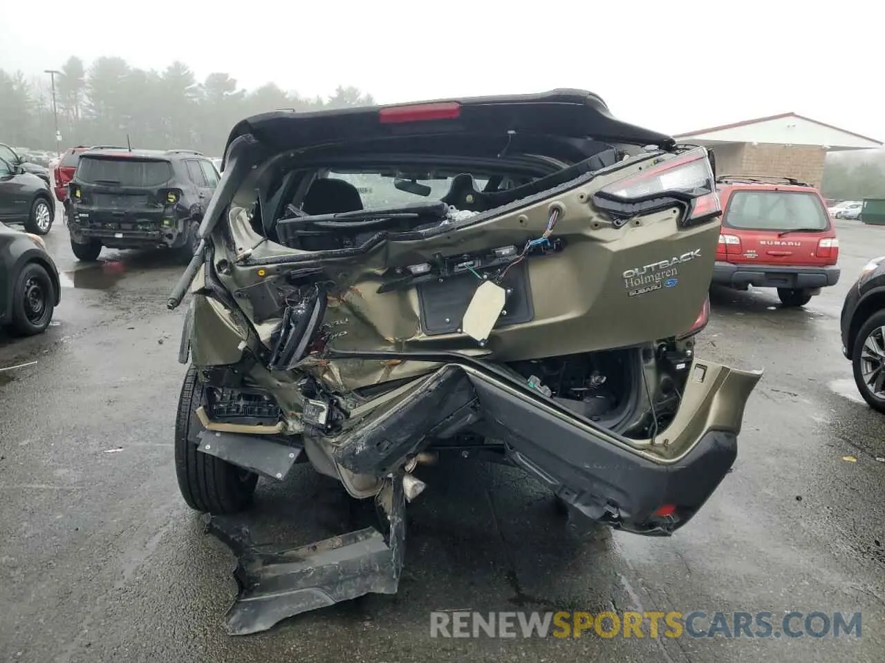 6 Photograph of a damaged car 4S4BTADC0S3187389 SUBARU OUTBACK 2025