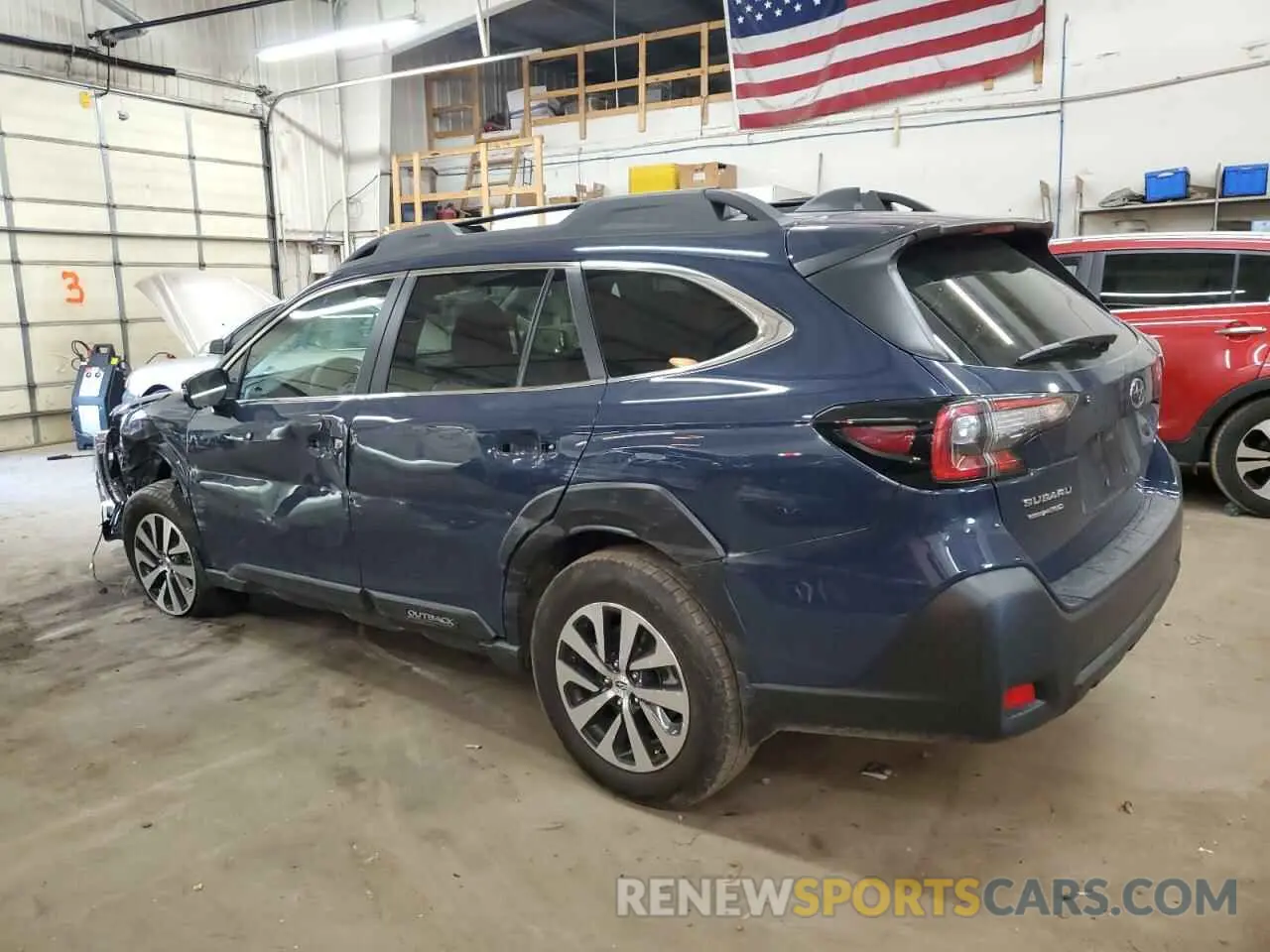 2 Photograph of a damaged car 4S4BTADC2S3165944 SUBARU OUTBACK 2025