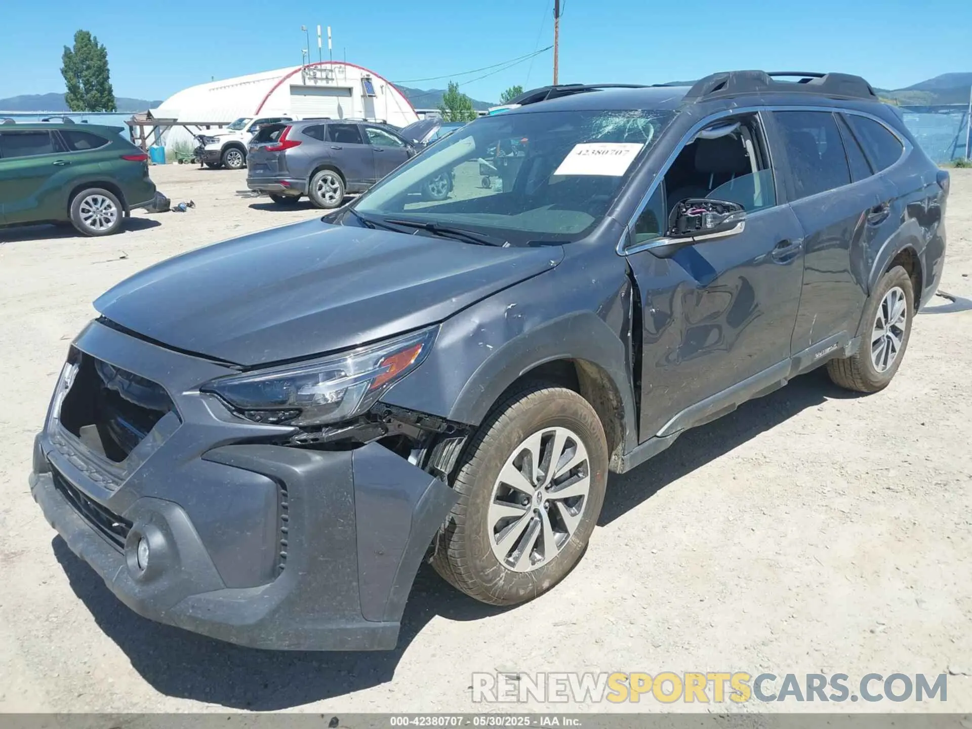2 Photograph of a damaged car 4S4BTADC3S3187368 SUBARU OUTBACK 2025